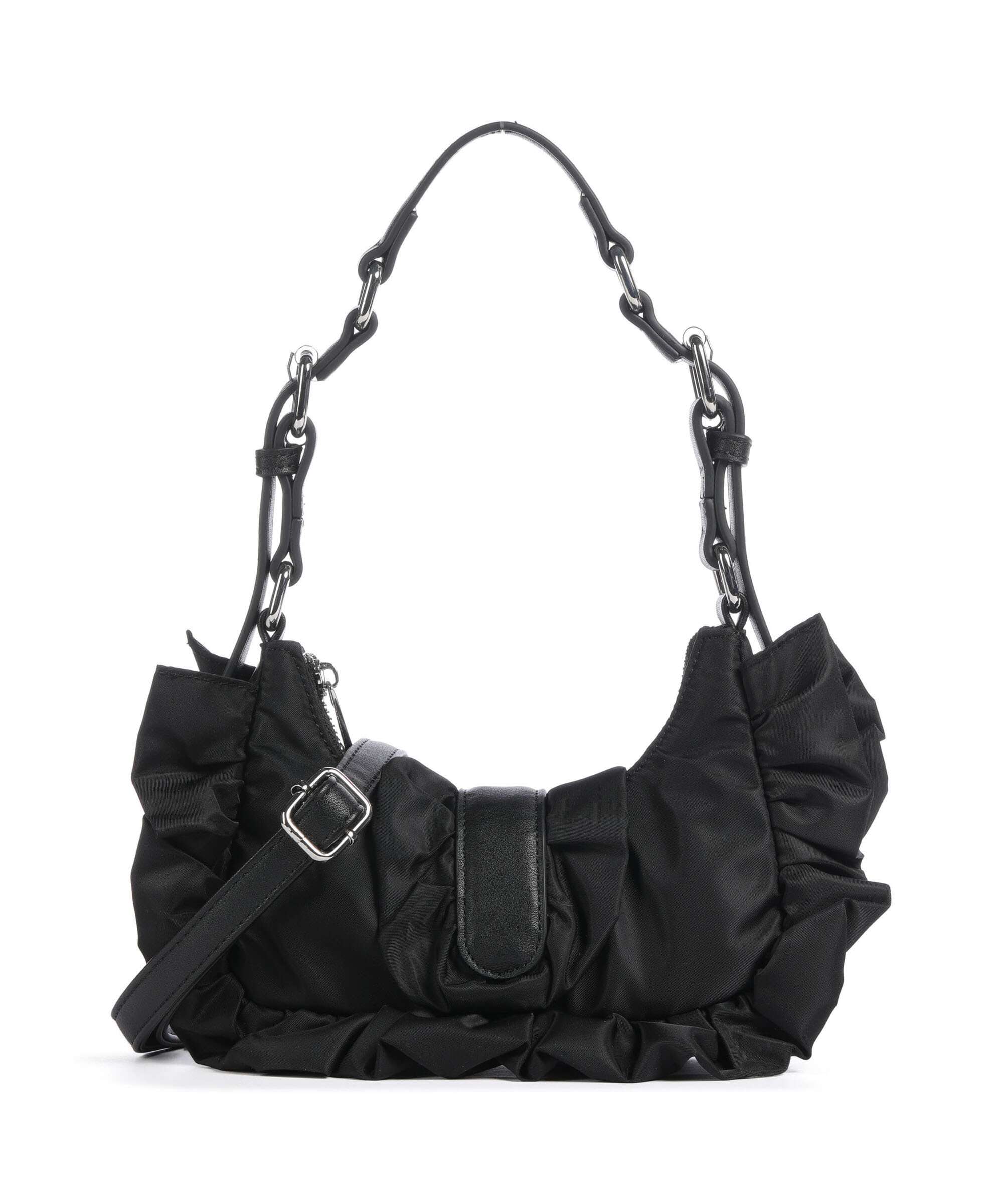 Núnoo Recycled Nylon Palma Torba na ramię black
