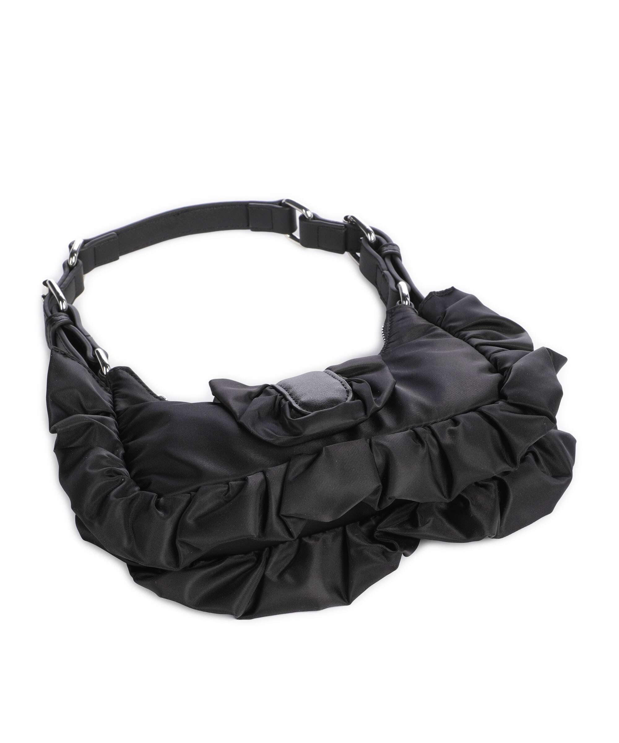 Núnoo Recycled Nylon Palma Torba na ramię black - Image 5