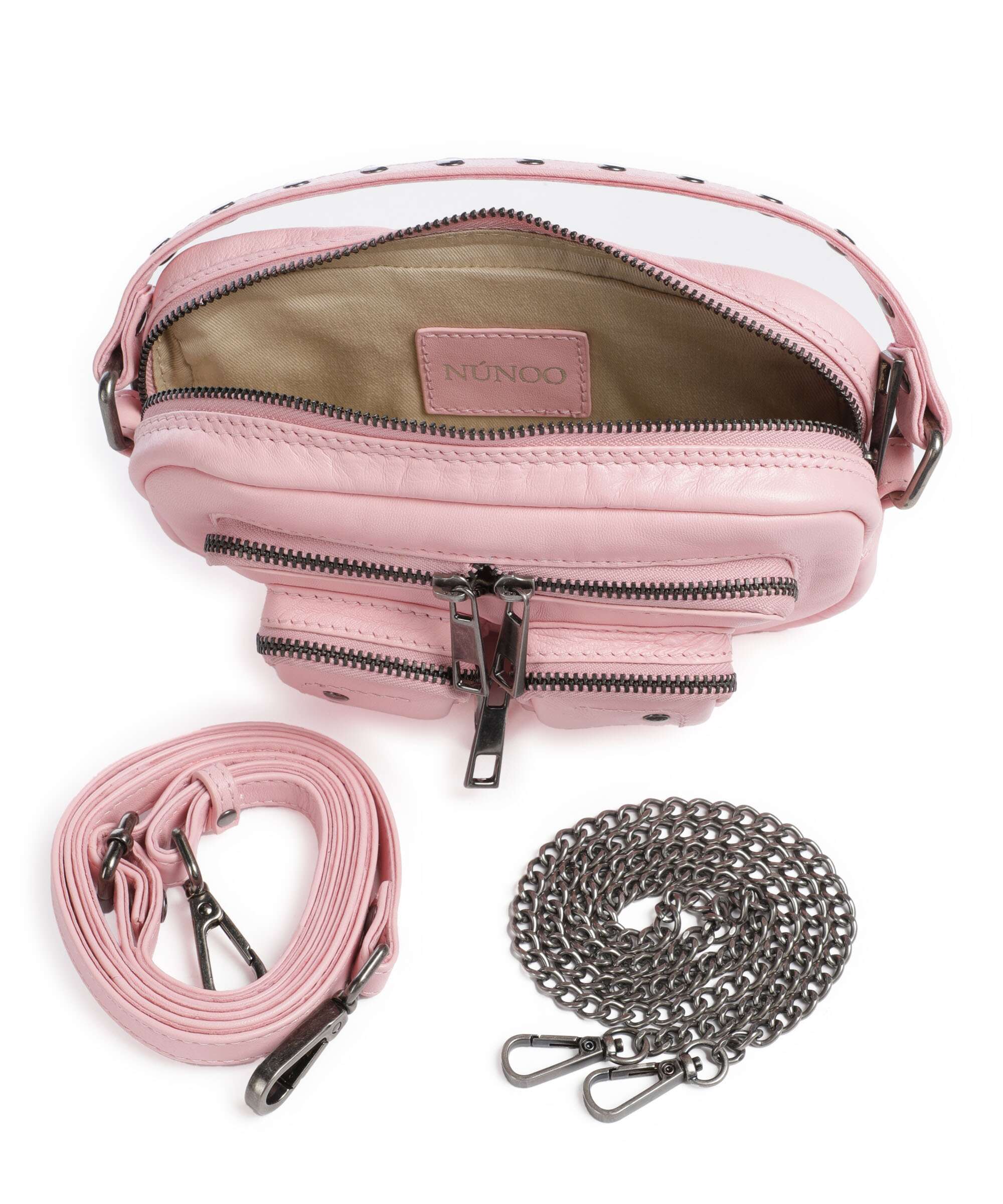 Núnoo Sheep Helena Torba przez ramię light pink - Image 6