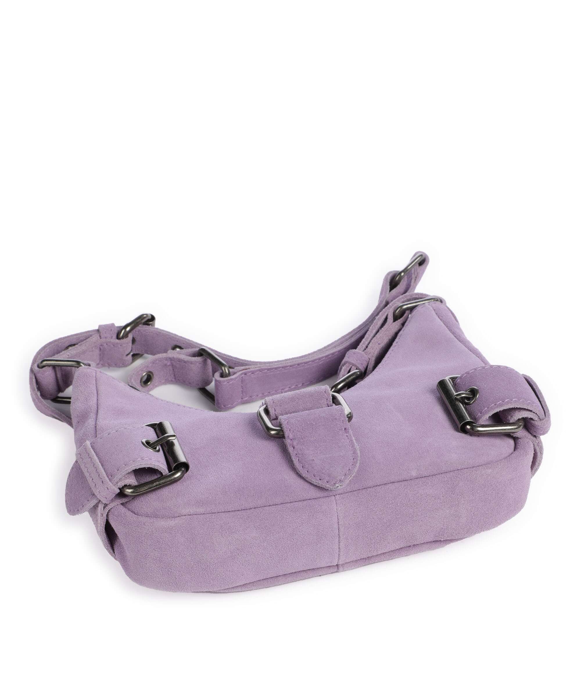 Núnoo Suede Palma Torba na ramię purple - Image 5
