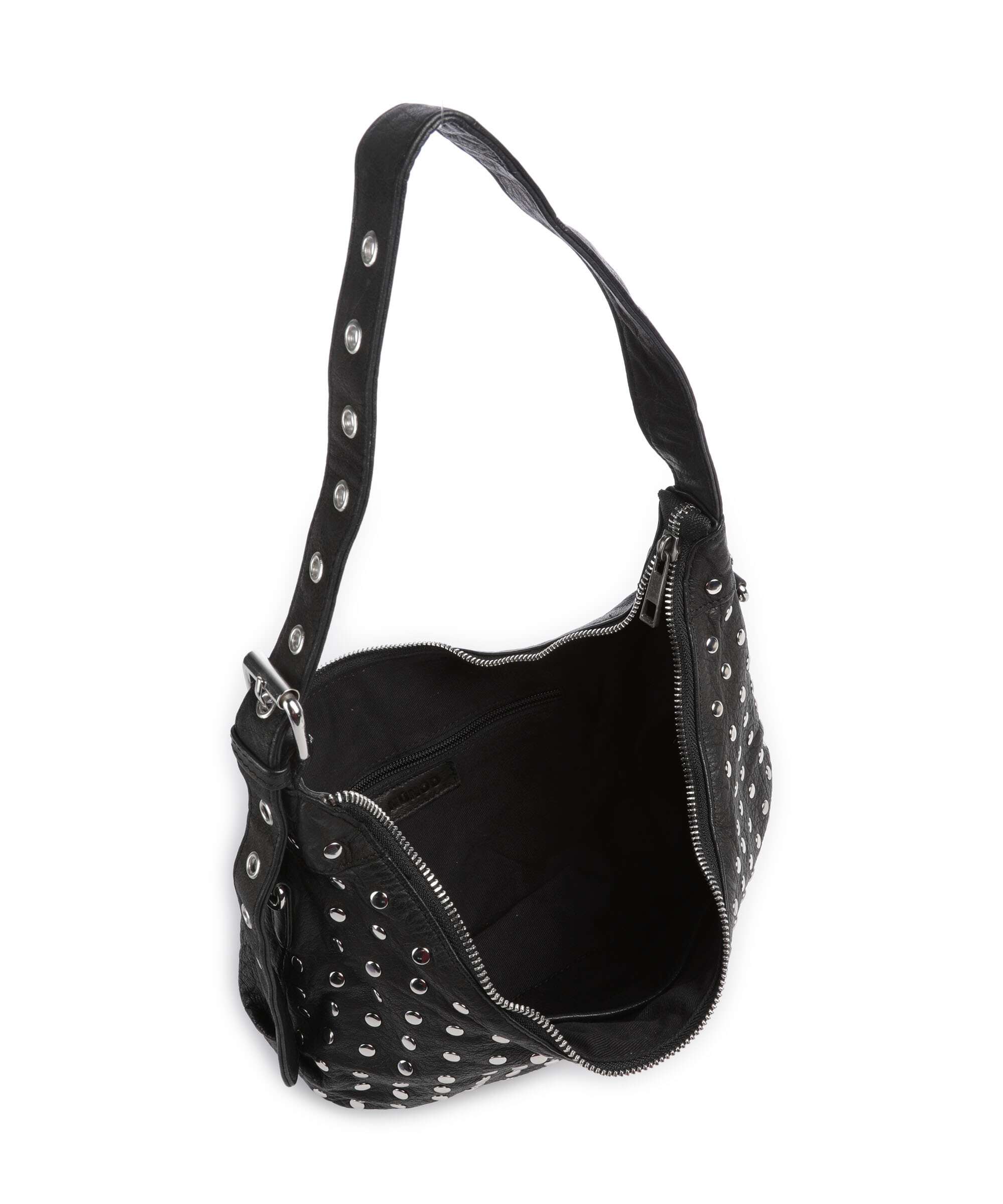 Núnoo Washed Dagmar Rivet Torebka worek black - Image 6