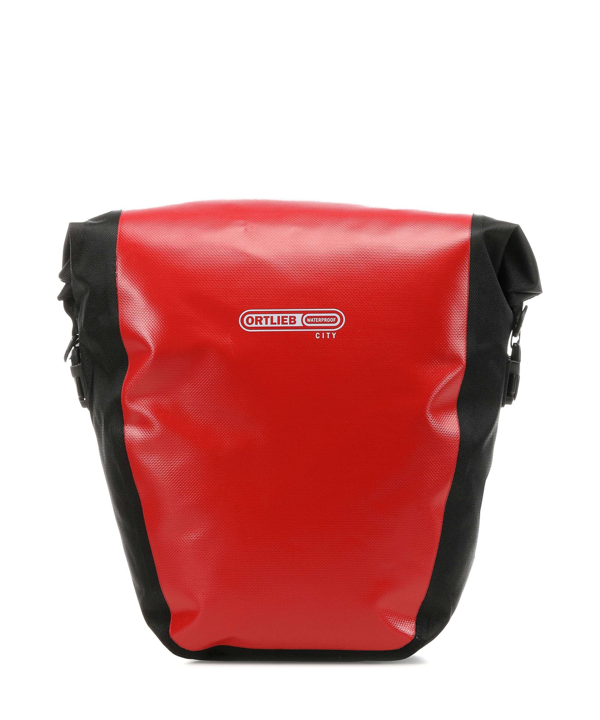 Ortlieb Back-Roller City QL1 Set Torba na bagażnik red/black