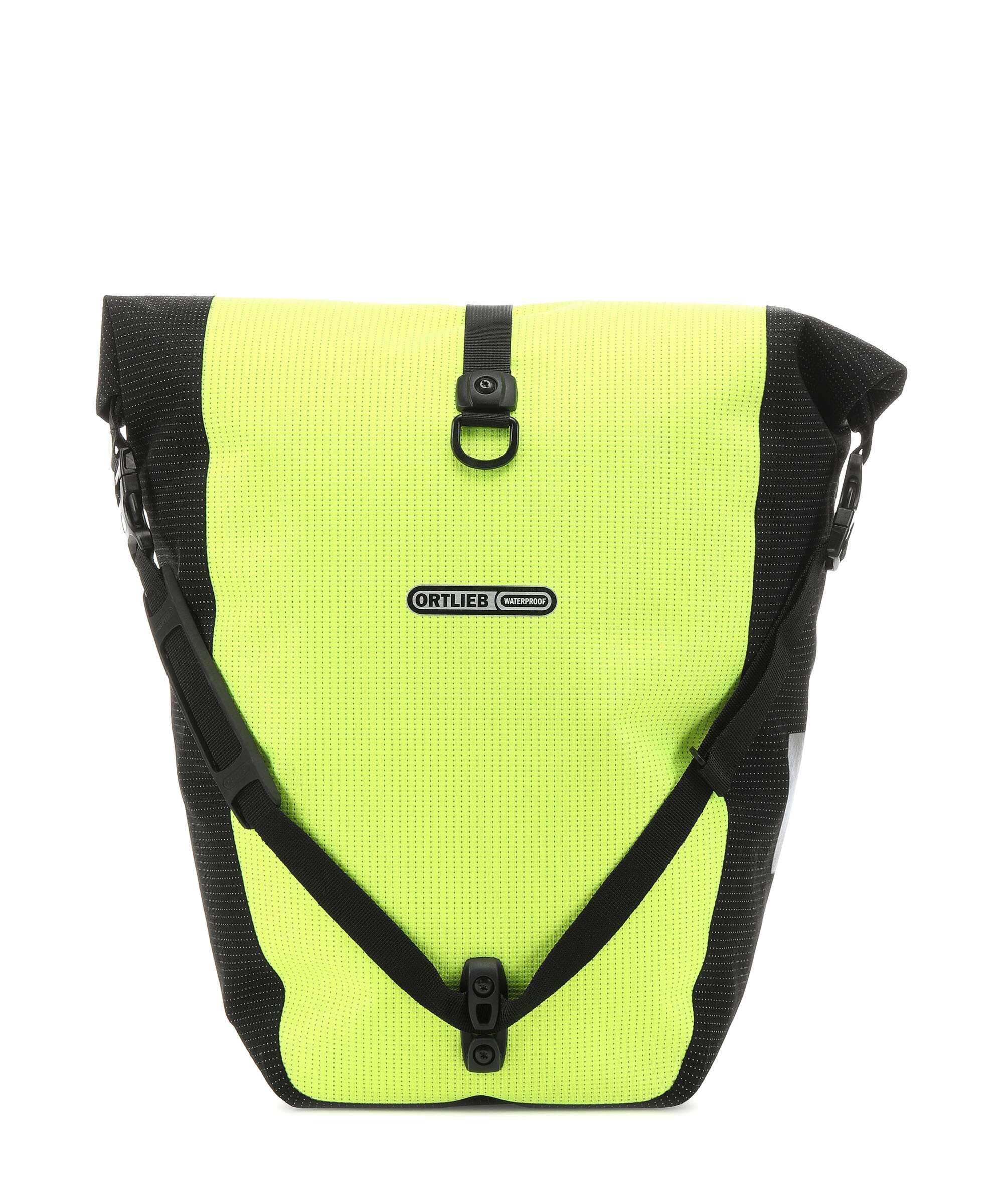 Ortlieb Back-Roller High Visibility QL2.1 Torba na bagażnik neon yellow/black reflective