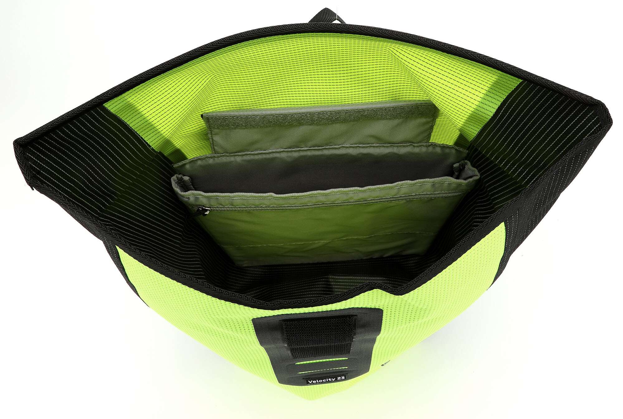 Ortlieb Velocity High Visibility 23 Plecak z rolowanym zamknięciem neon yellow/black reflective - Image 4