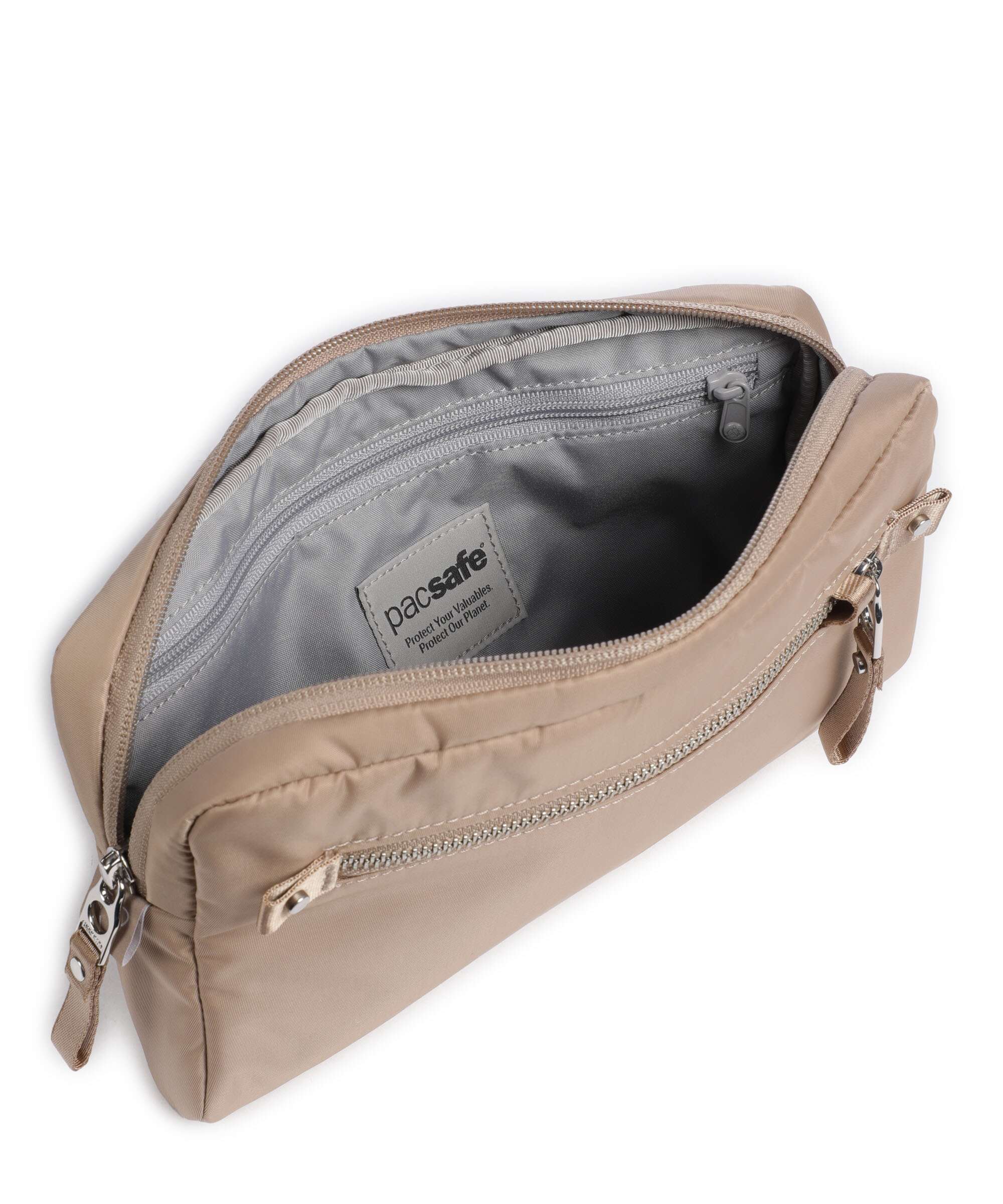 Pacsafe 3 in 1 Torba przez ramię taupe - Image 8