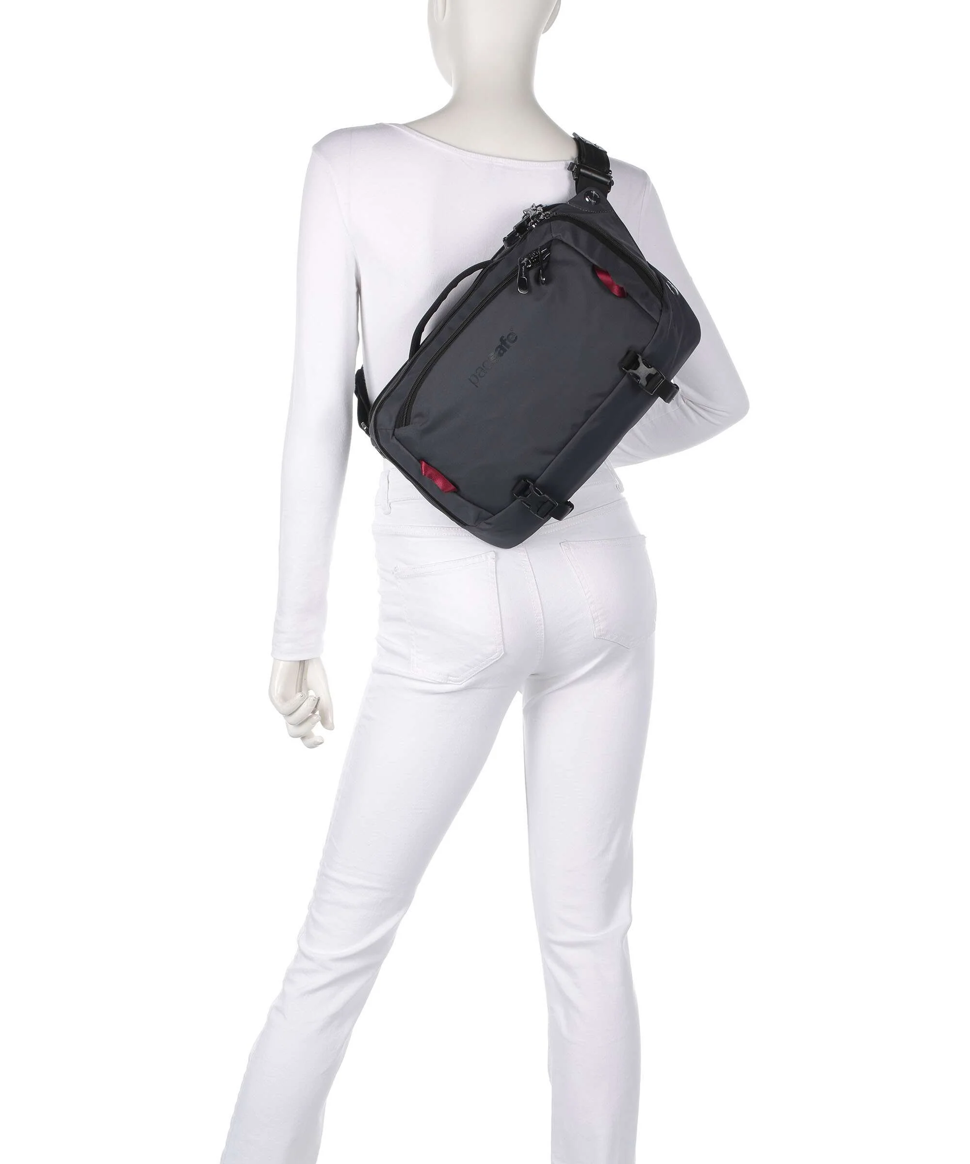 Pacsafe EXP 12 Plecak na jedno ramię slate - Image 3