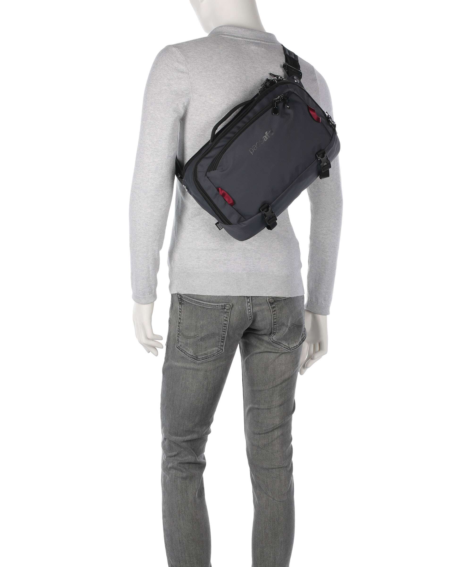 Pacsafe EXP 12 Plecak na jedno ramię slate - Image 4
