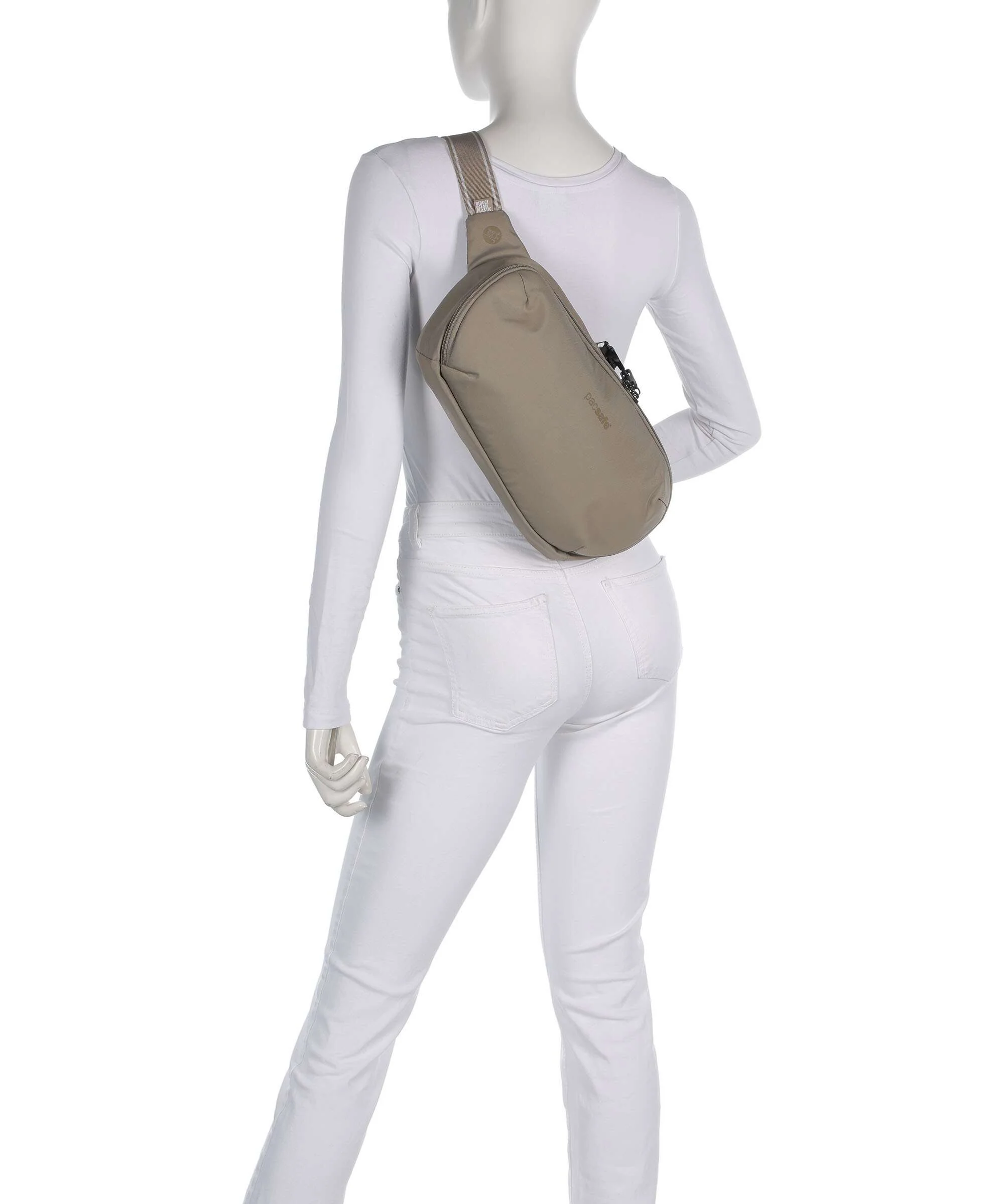 Pacsafe V Plecak na jedno ramię beige - Image 3