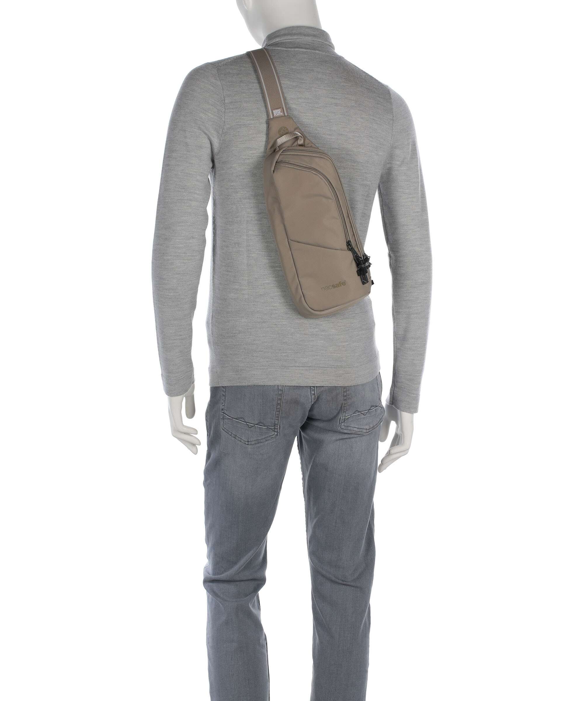 Pacsafe V Plecak na jedno ramię beige - Image 4