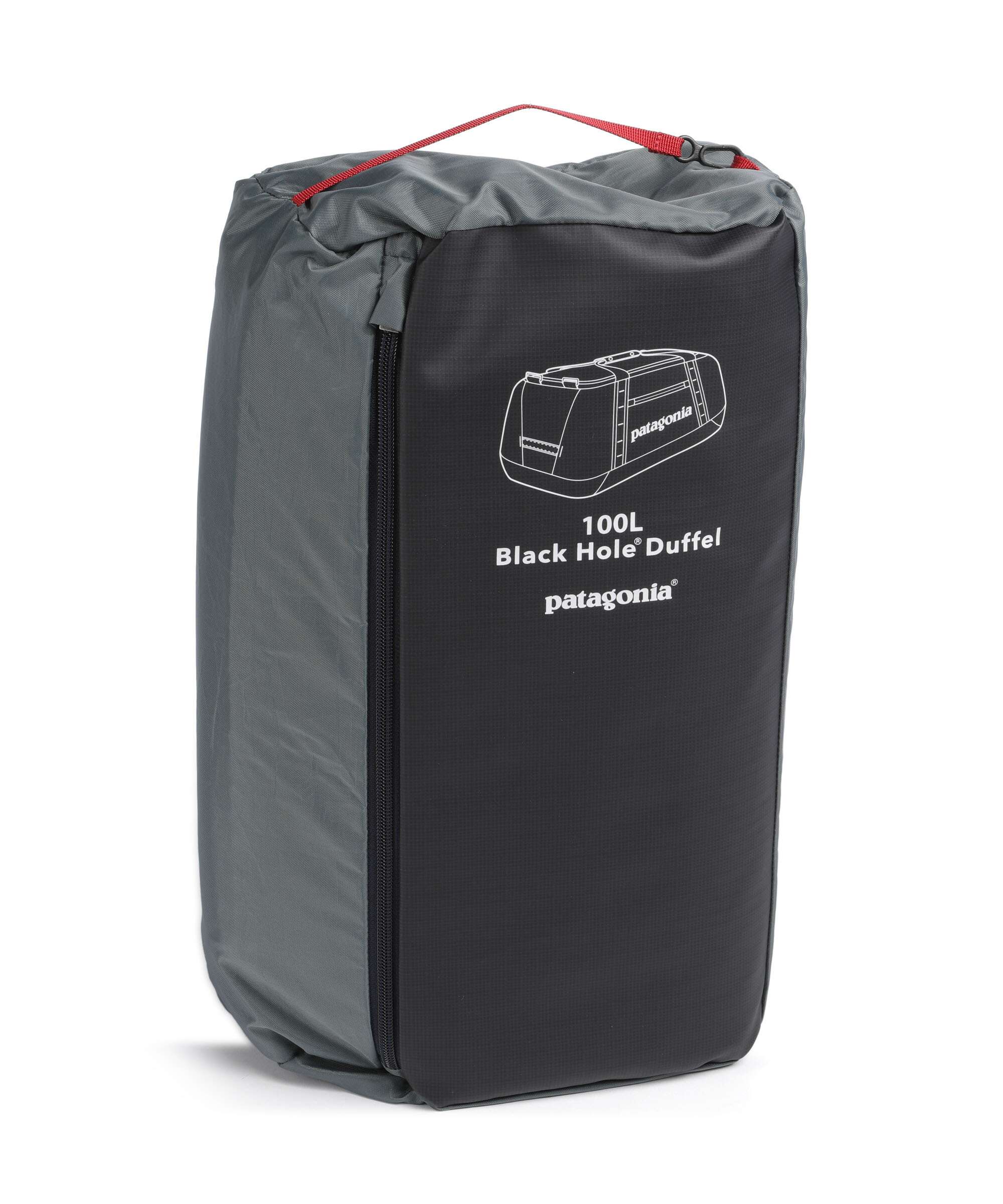 Patagonia Black Hole 100 Torba podróżna smolder blue w/amanita red - Image 6