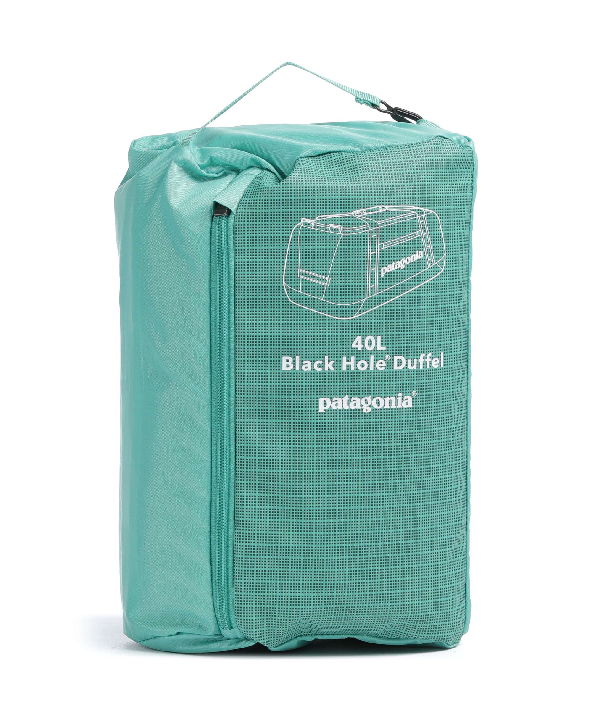 Patagonia Black Hole 40 Torba podróżna aqua stone - Image 6