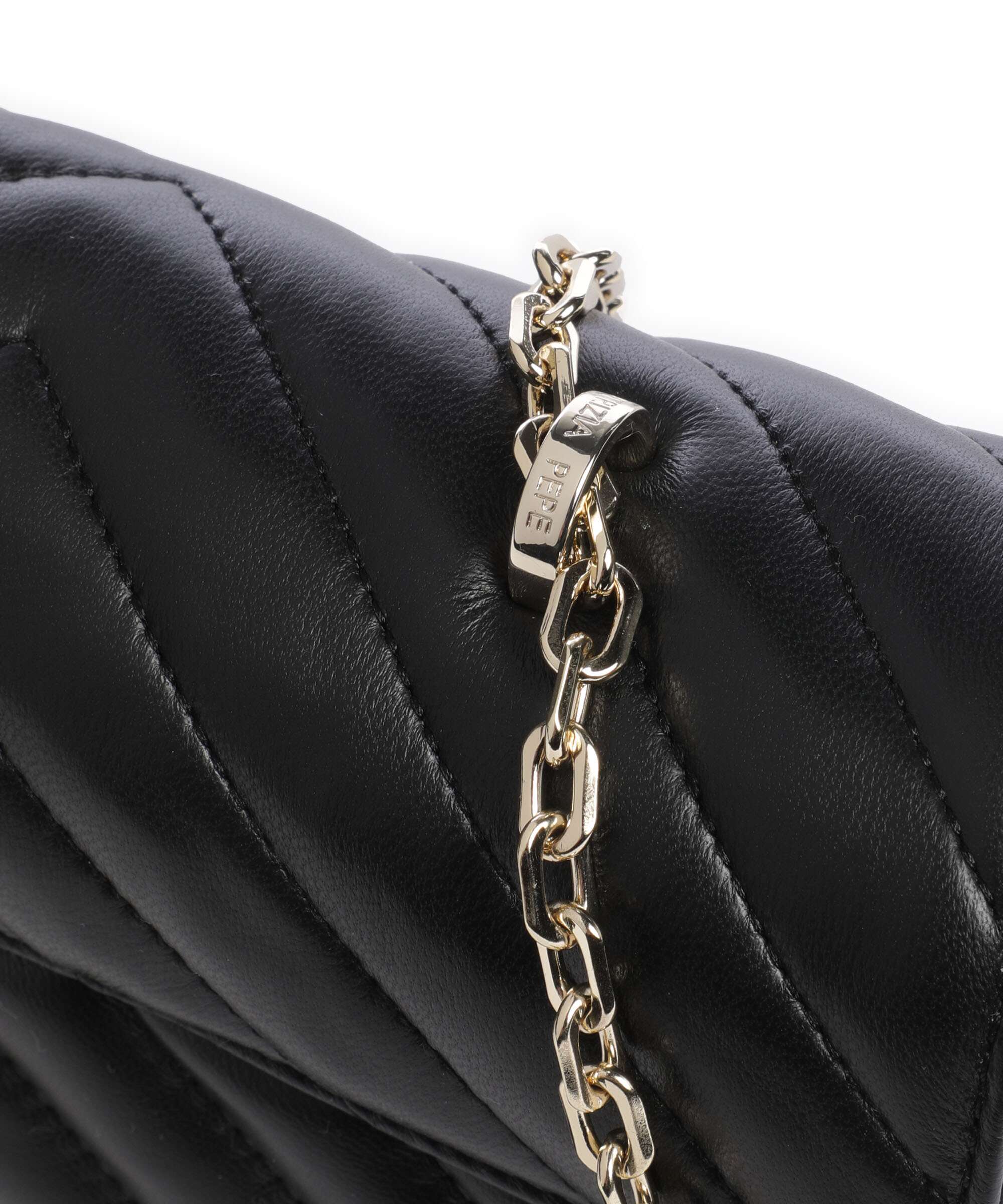 Patrizia Pepe Fly Bamby Quilted Torba na ramię nero - Image 5