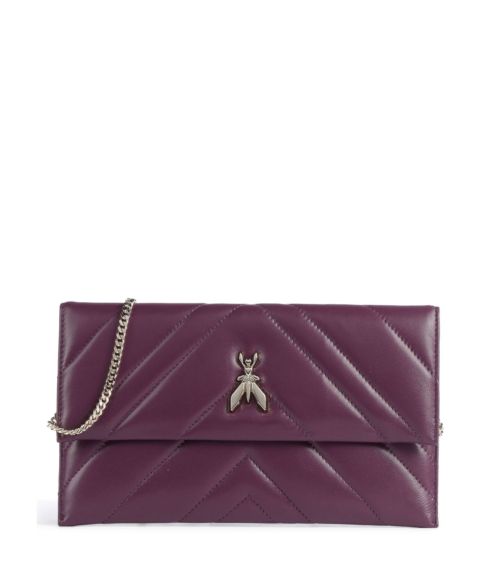 Patrizia Pepe Fly Quilted Torba przez ramię futuristic purple