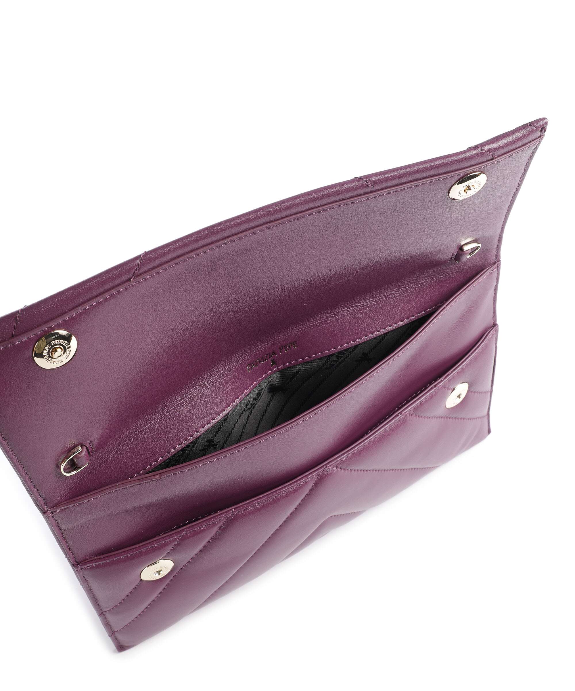 Patrizia Pepe Fly Quilted Torba przez ramię futuristic purple - Image 6