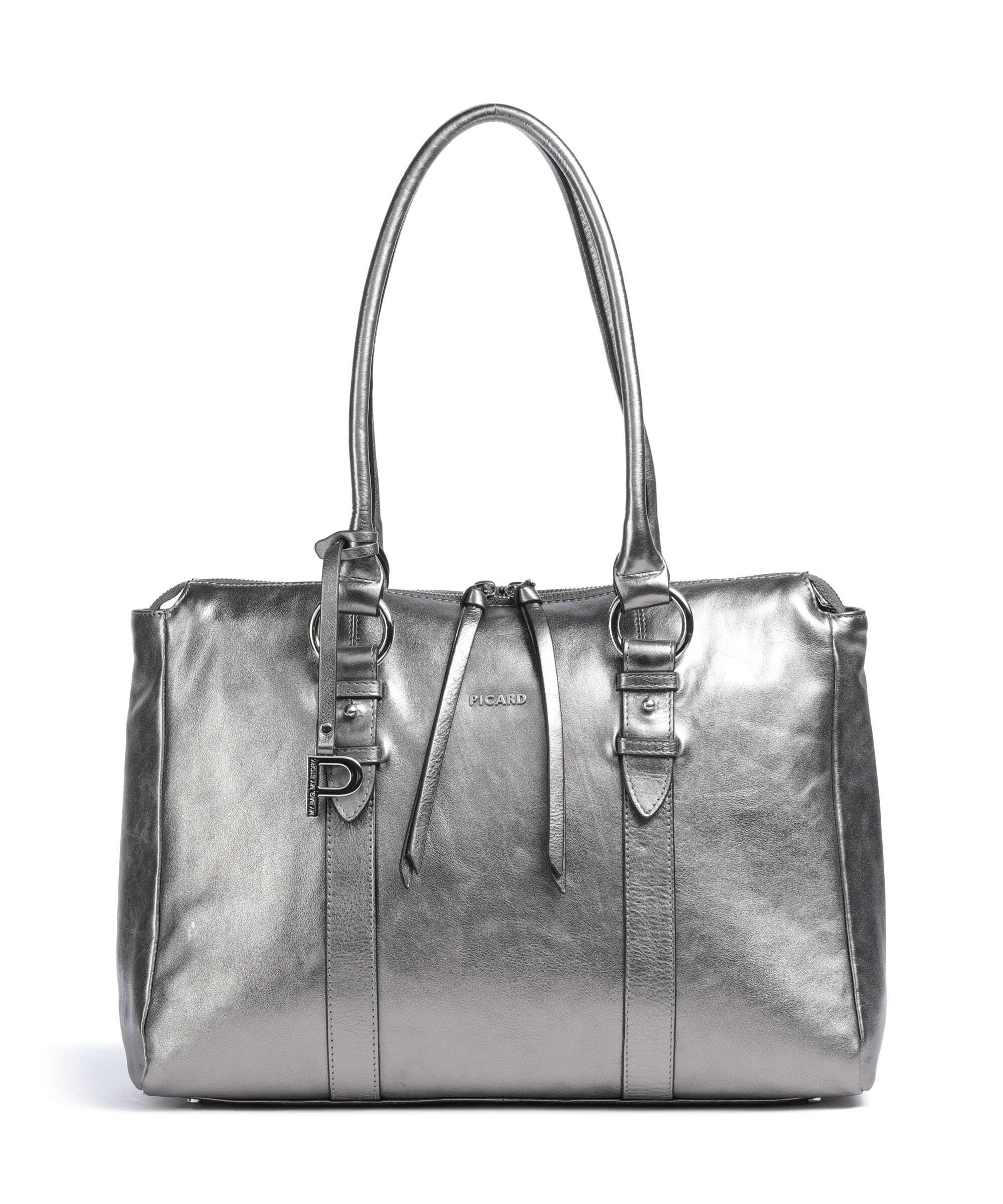 Picard Valesca Torba na zakupy silver