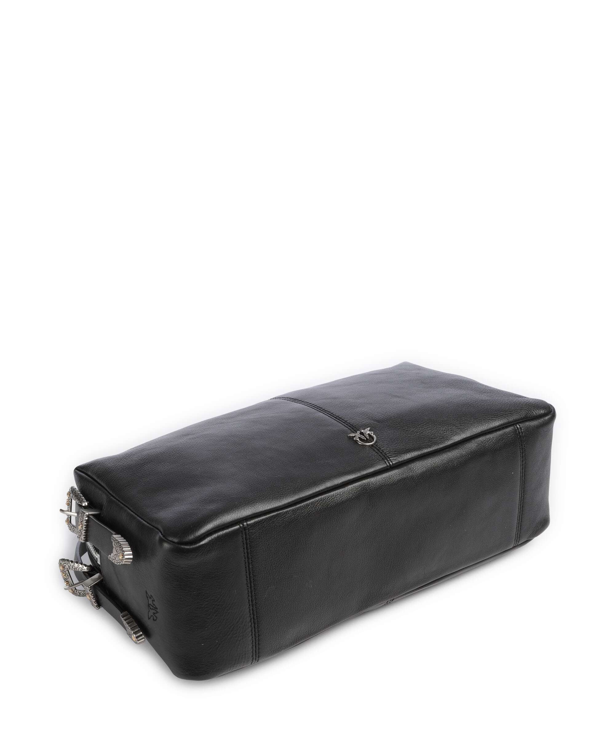 Pinko 24 Classic Torba na ramię nero/old silver - Image 5