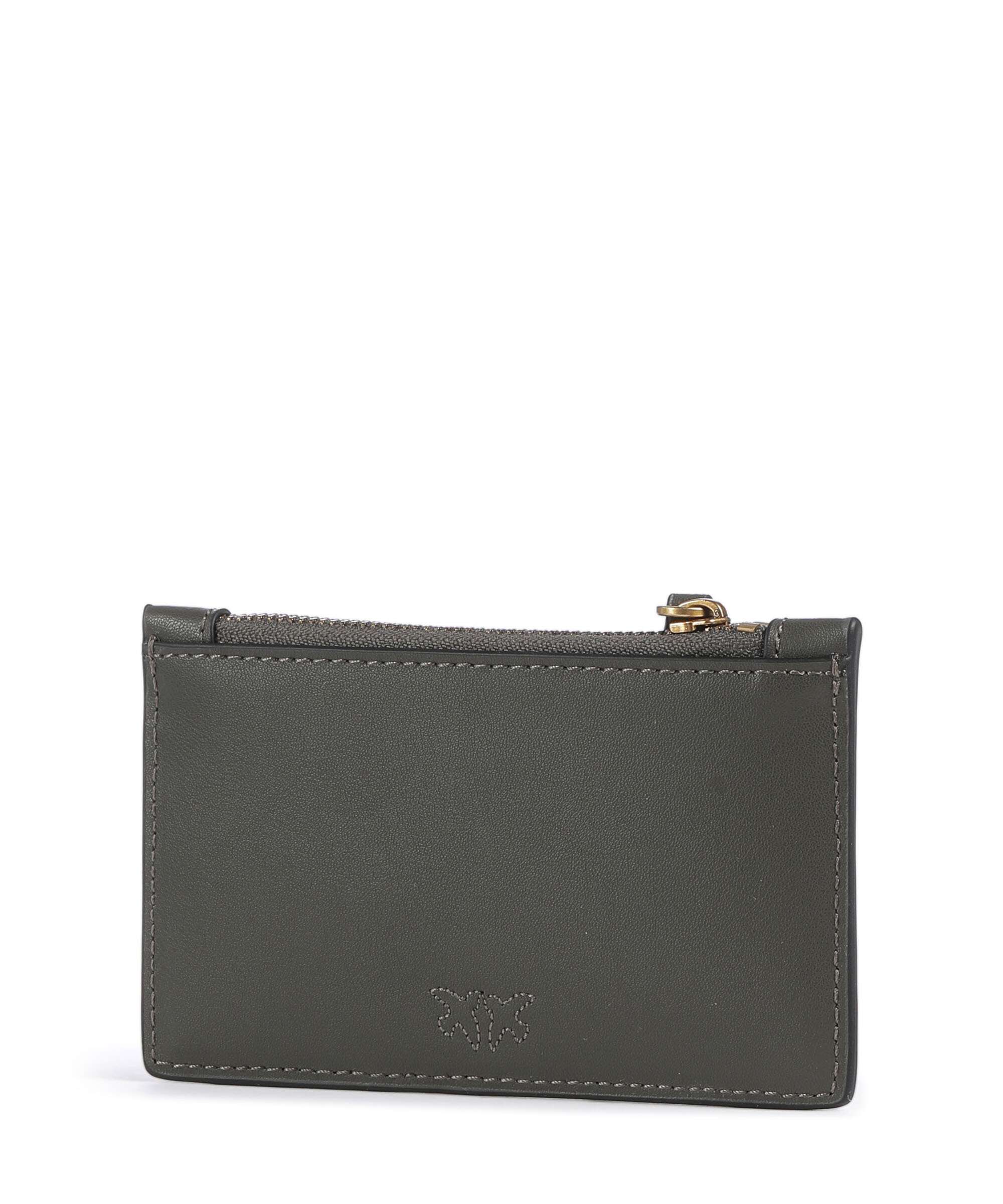 Pinko Airone Etui na karty kredytowe verde fango/antique gold - Image 2