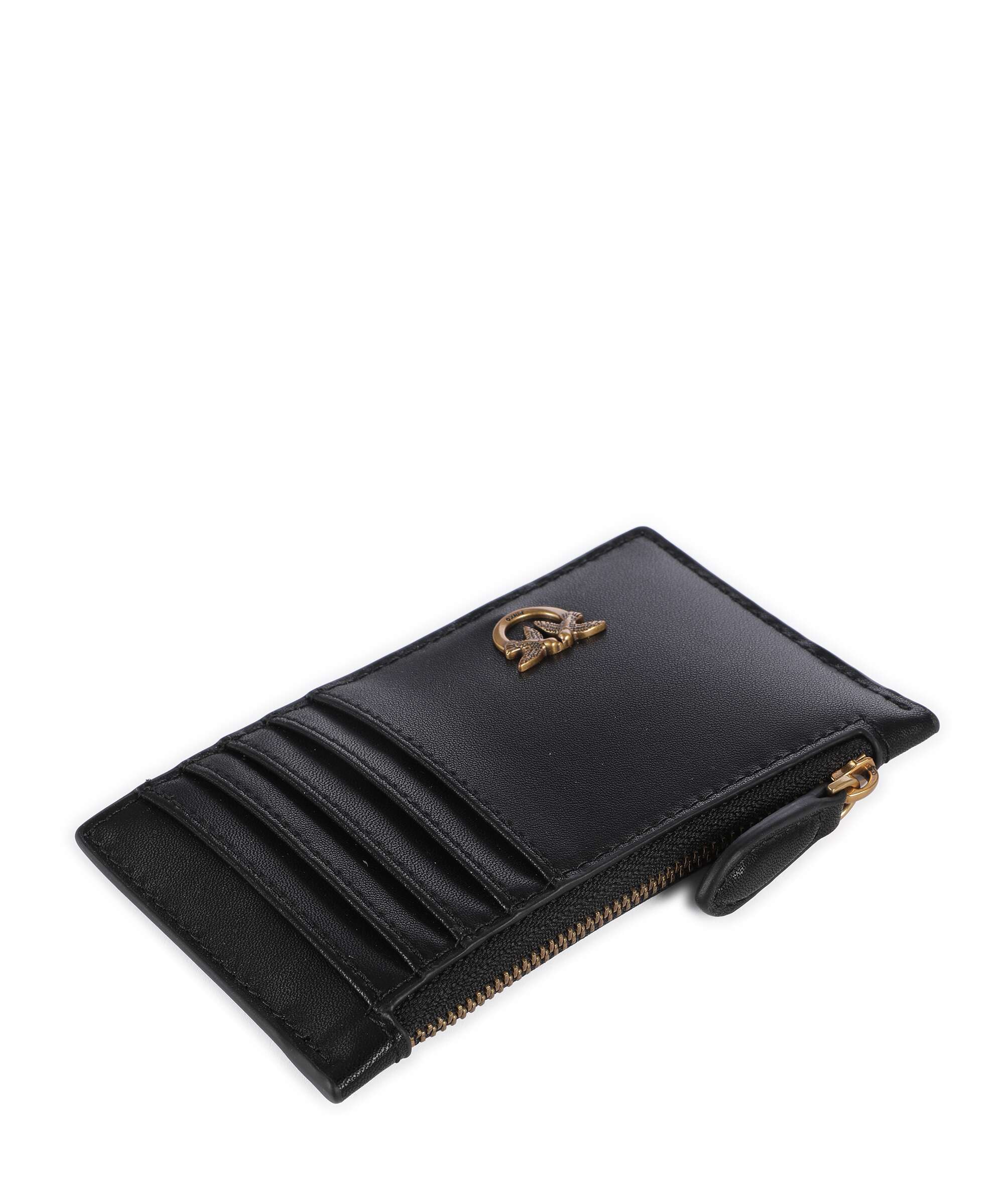 Pinko Airone Etui na karty kredytowe nero/antique gold - Image 3