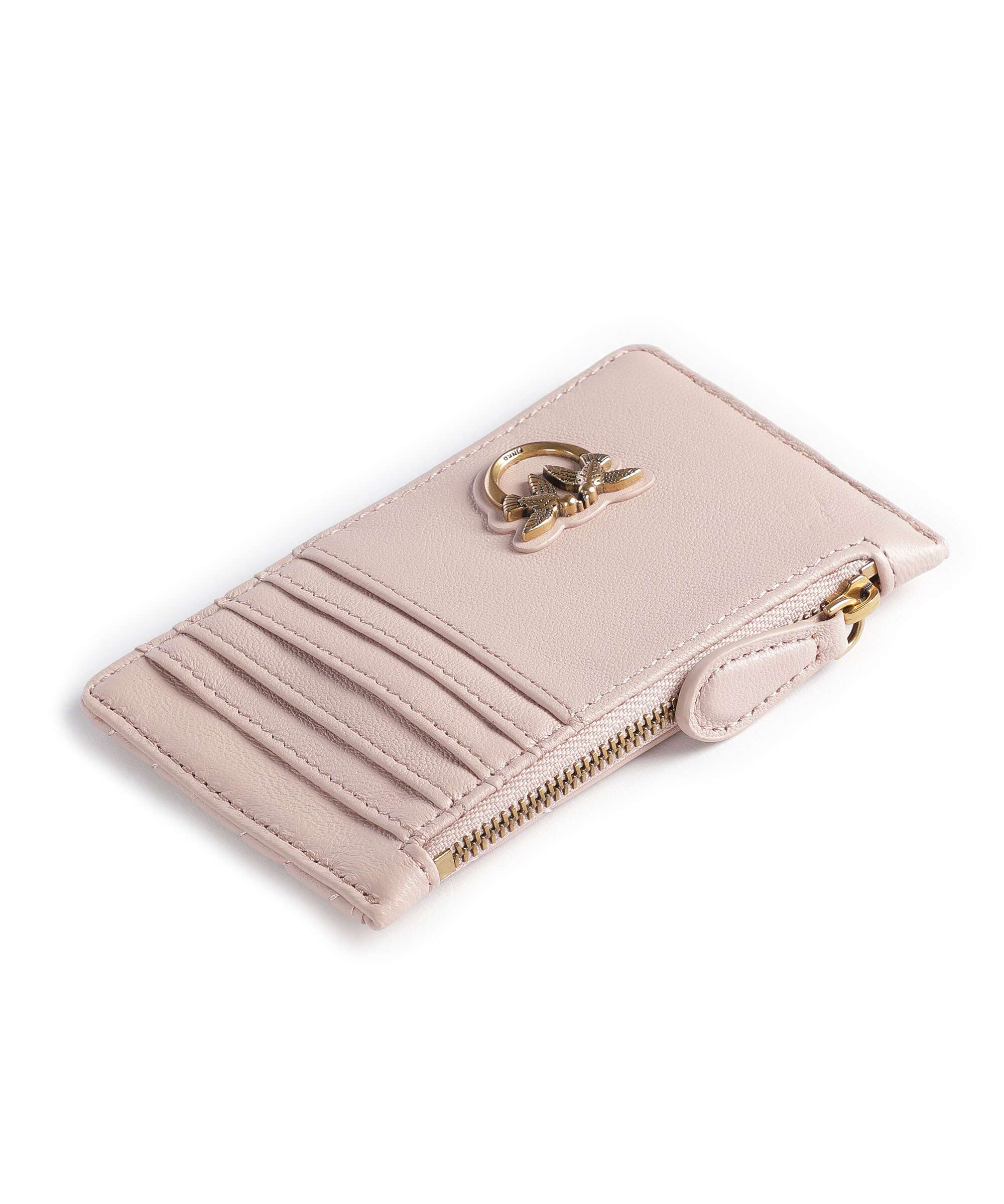 Pinko Airone Etui na karty kredytowe cipria/antique gold - Image 3