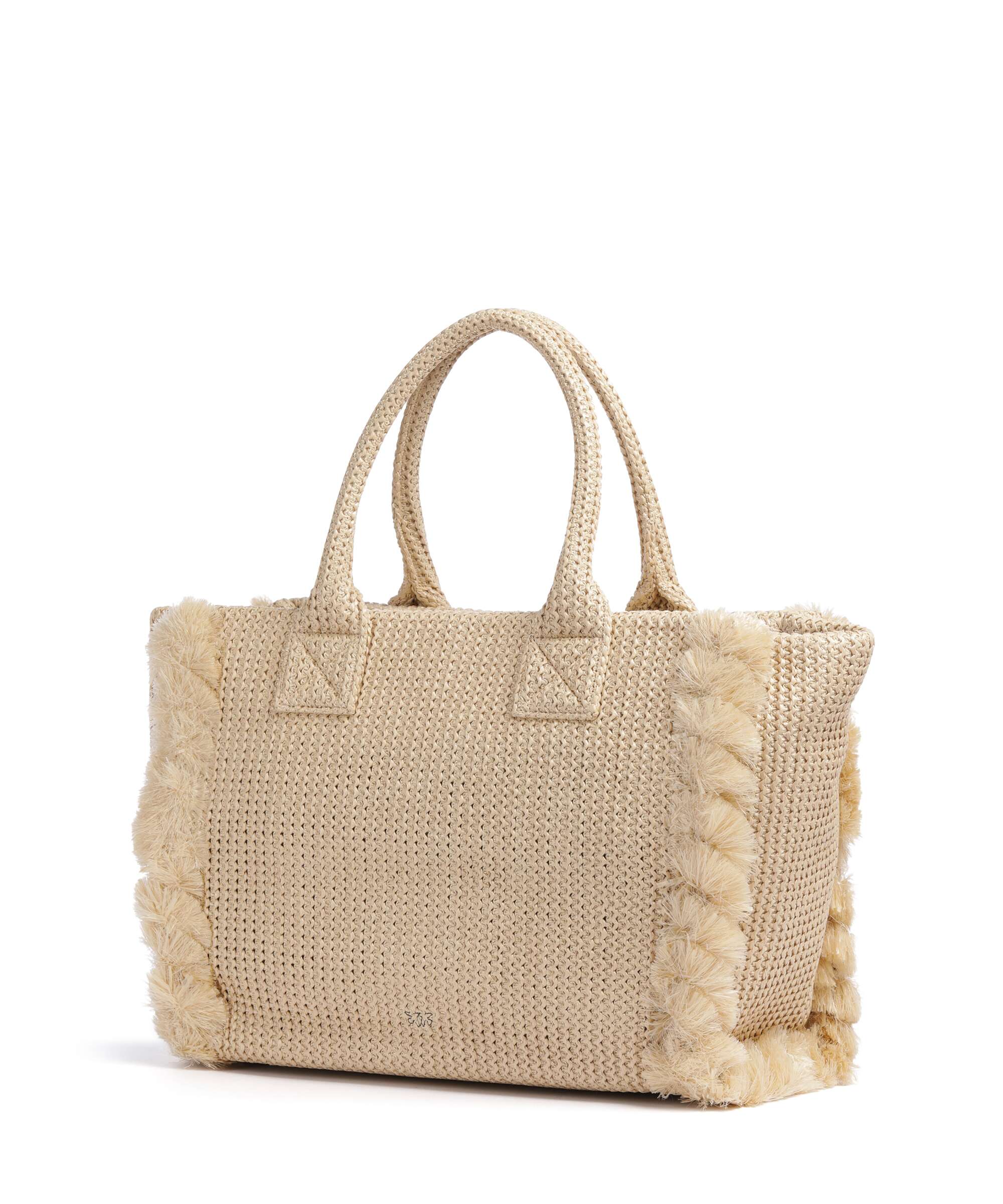 Pinko Beach Torebka paglia/nero/antique gold - Image 2