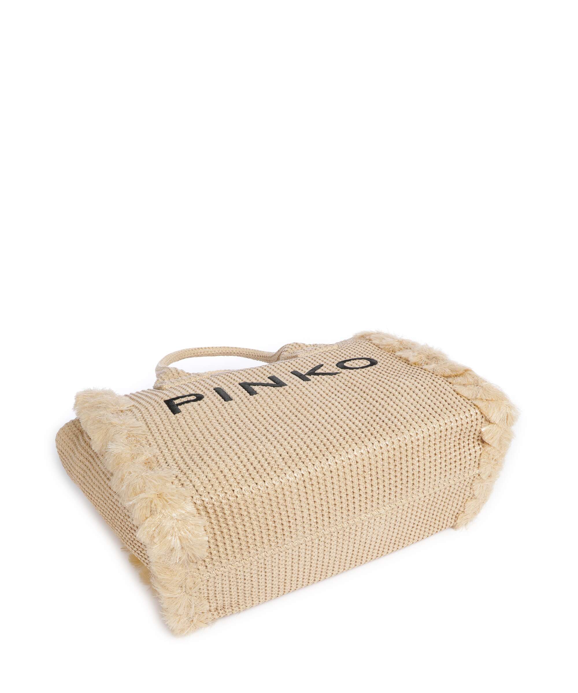 Pinko Beach Torebka paglia/nero/antique gold - Image 4