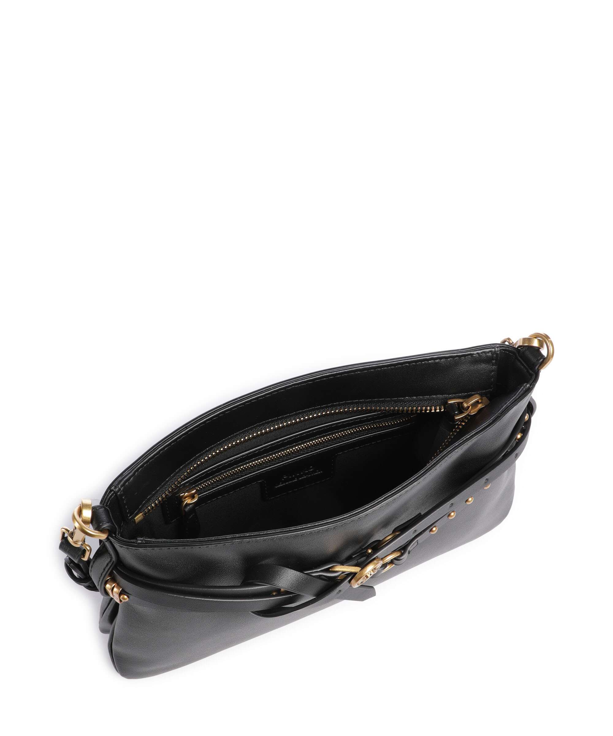 Pinko Belt Mini Torba na ramię nero/antique gold - Image 7