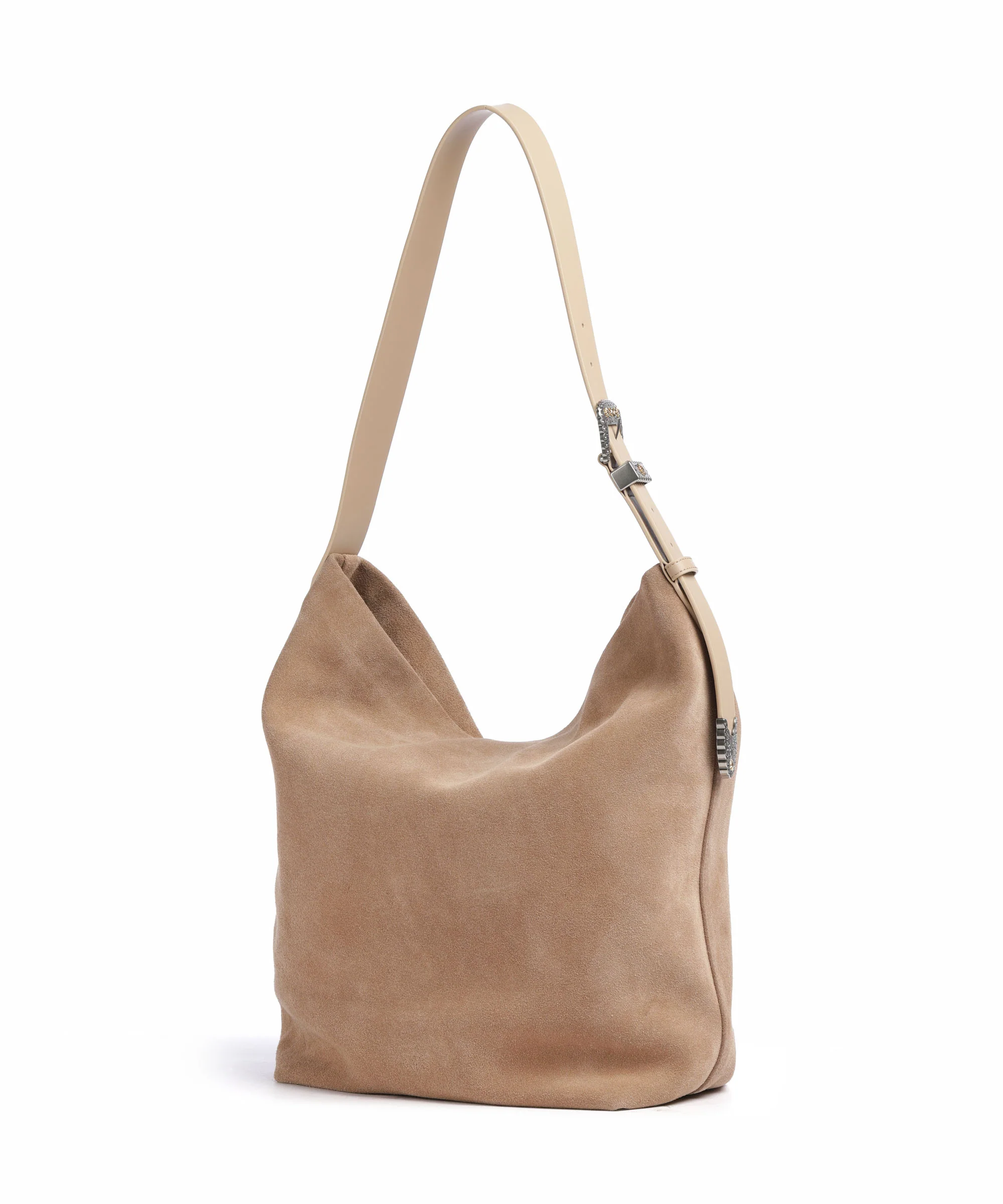 Pinko Big Torebka worek beige/scoiattolo/gal mix gold - Image 2