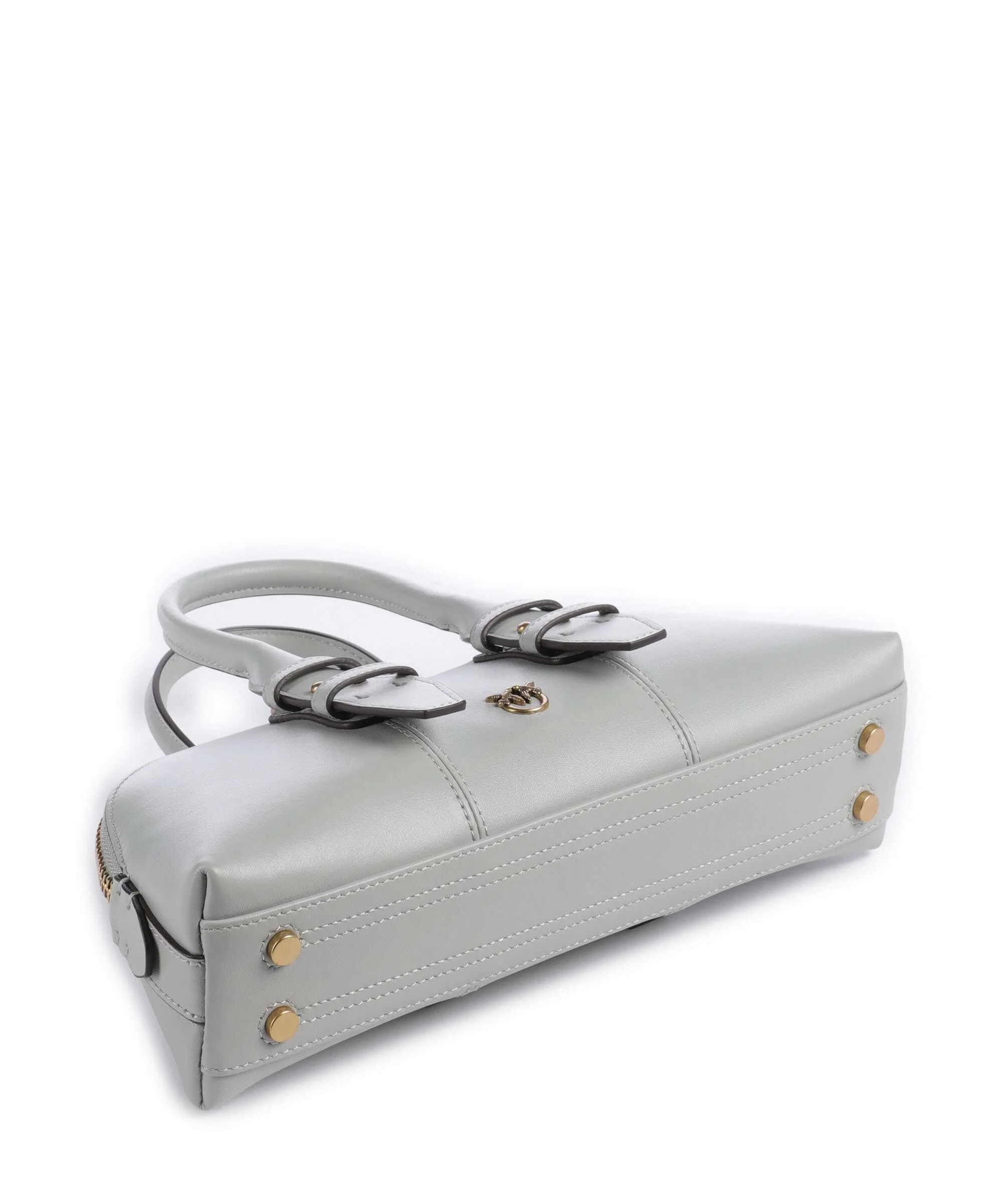 Pinko Bowling Horizontal Torebka grigio perla/antique gold - Image 5