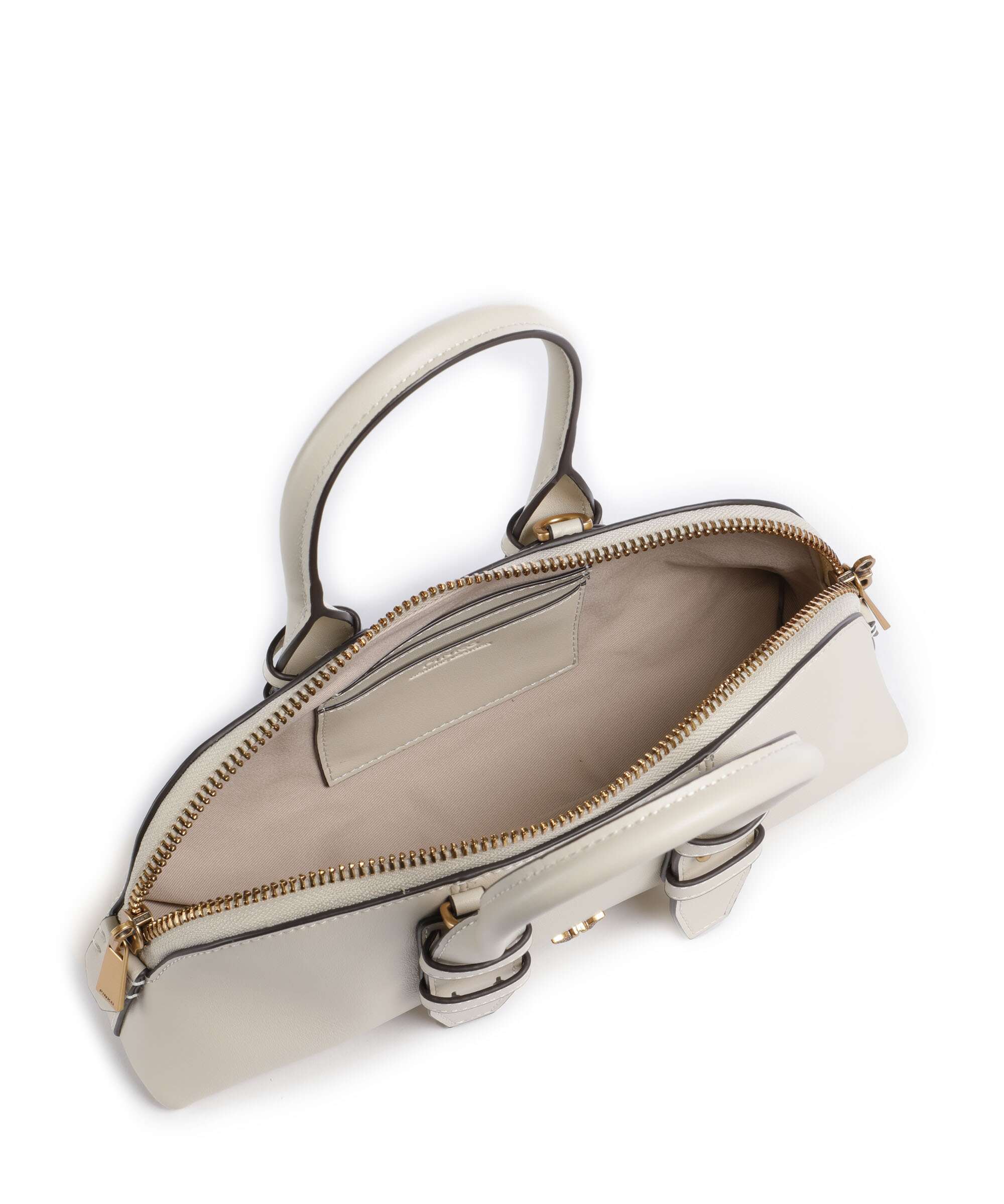 Pinko Bowling Horizontal Torebka bianco seta/antique gold - Image 6