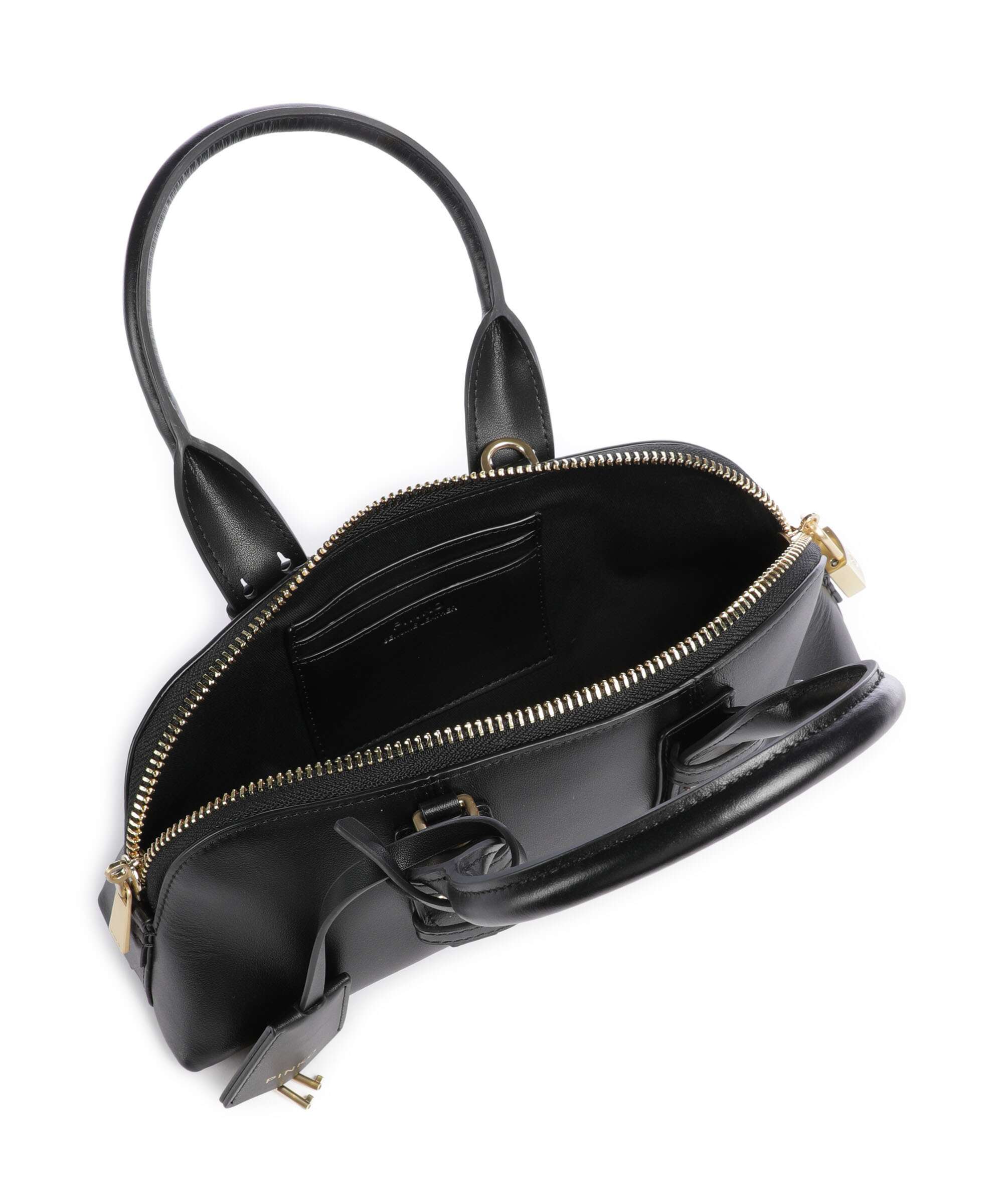 Pinko Bowling Horizontal Torebka nero limousine/matt gold - Image 6