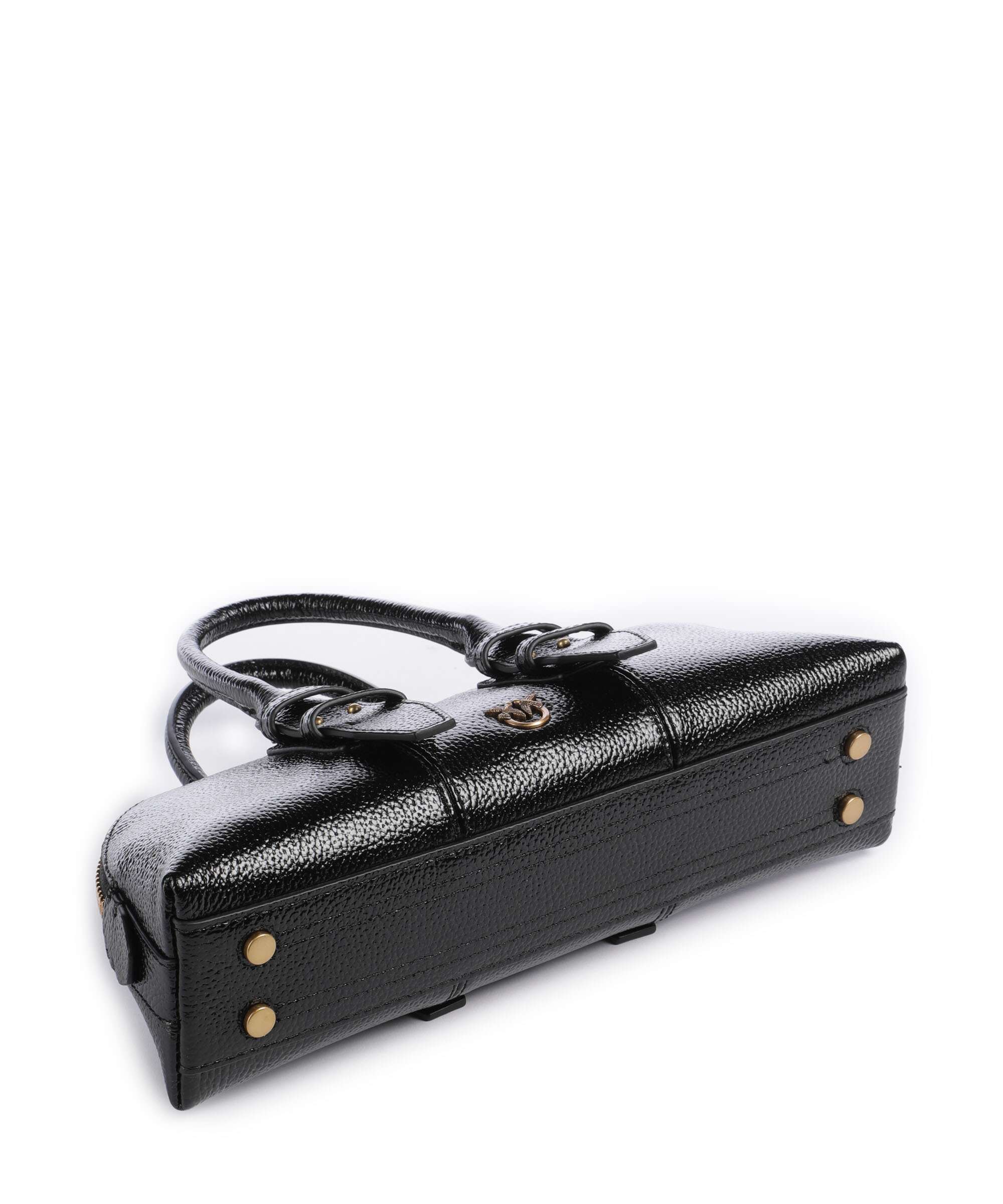 Pinko Bowling Horizontal Torebka nero/antique gold - Image 5