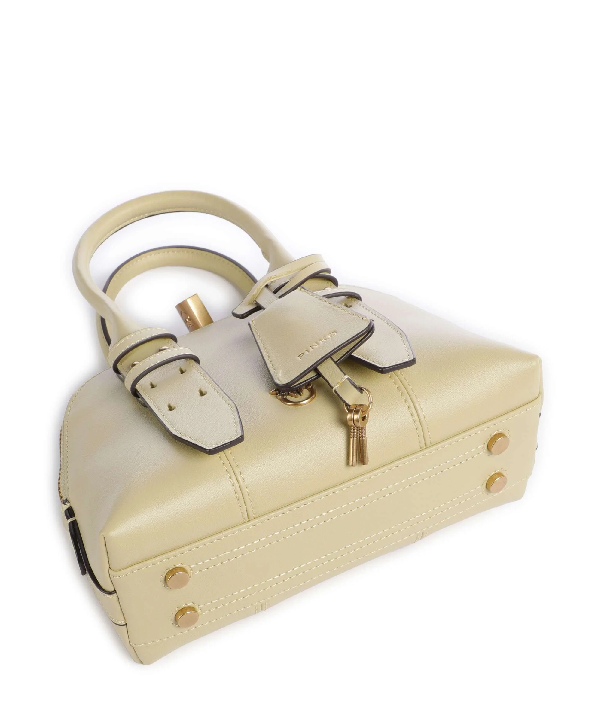 Pinko Bowling Mini Torebka giallo vaniglia/antique gold - Image 6