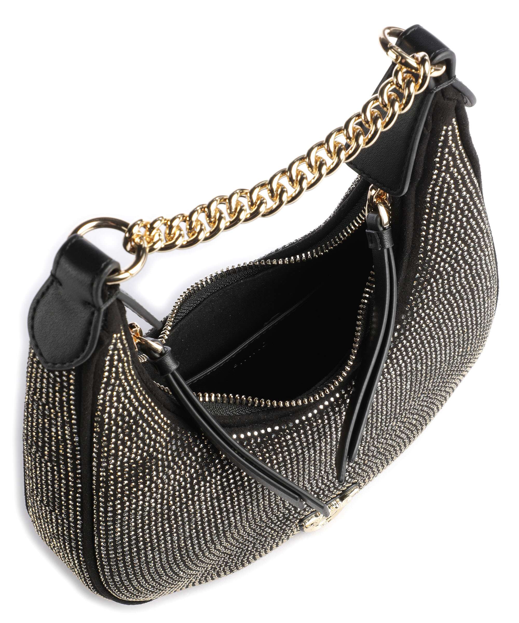 Pinko Brioche Mini Torba na ramię nero limousine/shiny gold - Image 5