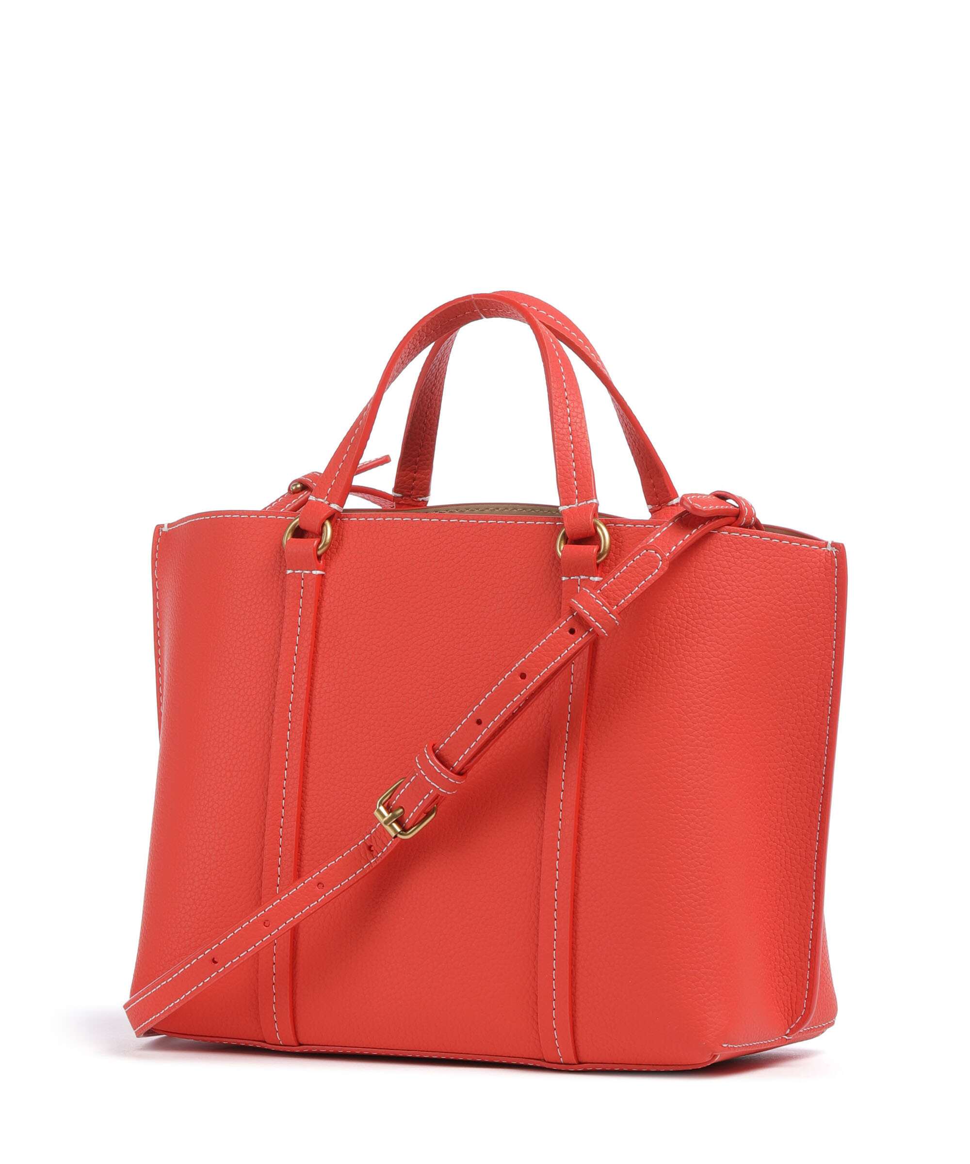 Pinko Carrie Classic Torebka rosso mandarino/antique gold - Image 2