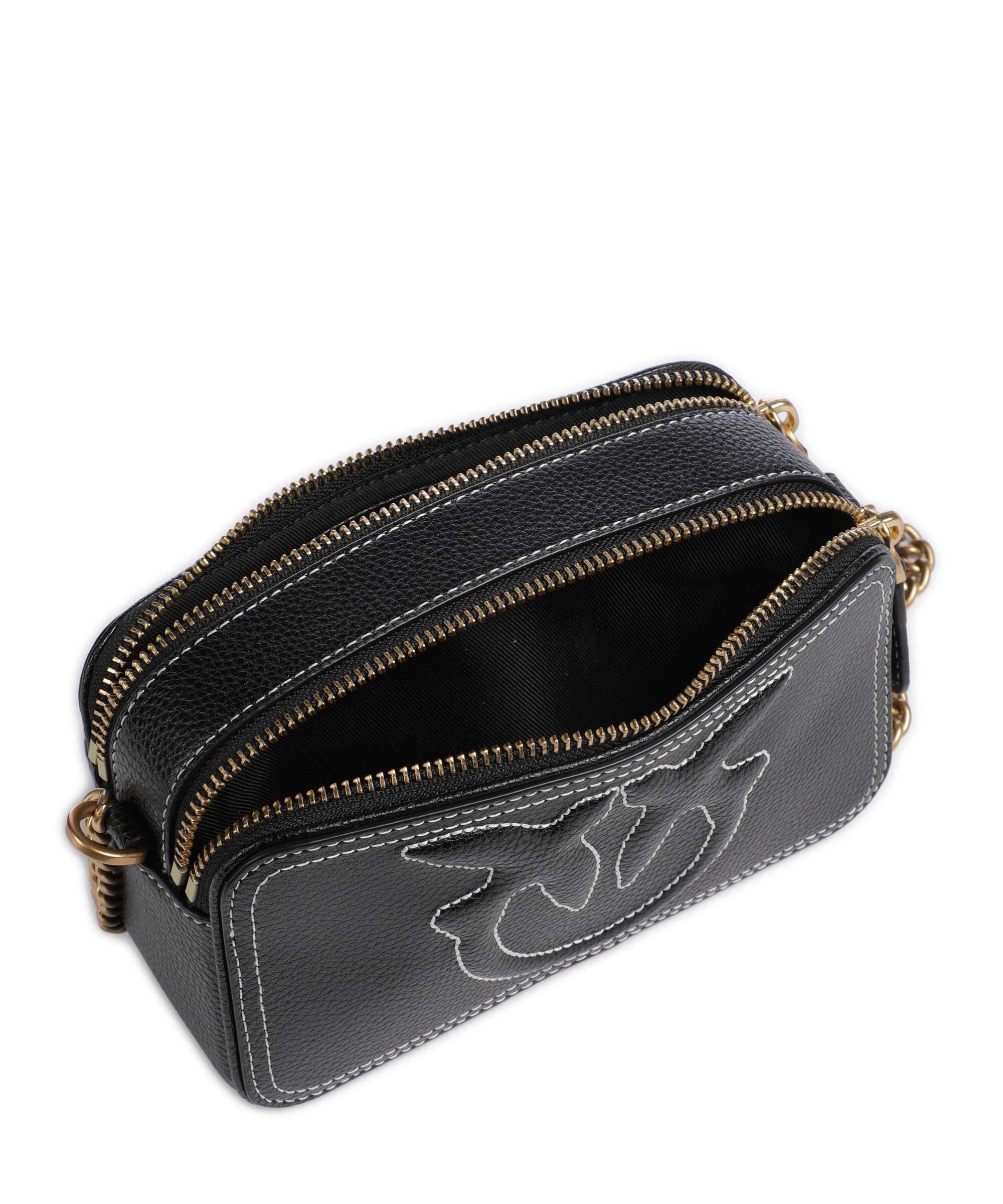 Pinko Carrie Torba przez ramię nero/antique gold - Image 6