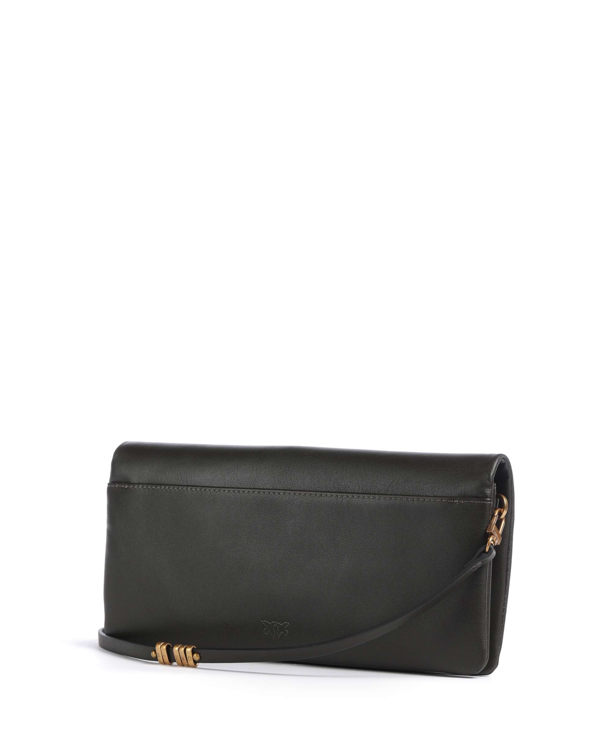 Pinko Click Soft Classic Torba przez ramię verde fango/antique gold - Image 2
