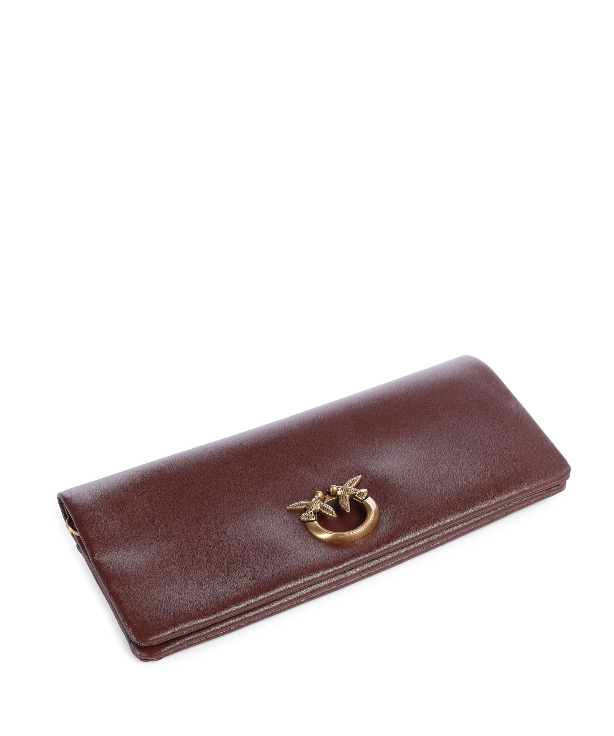 Pinko Click Soft Classic Torba przez ramię burgundy wine/antique gold - Image 4