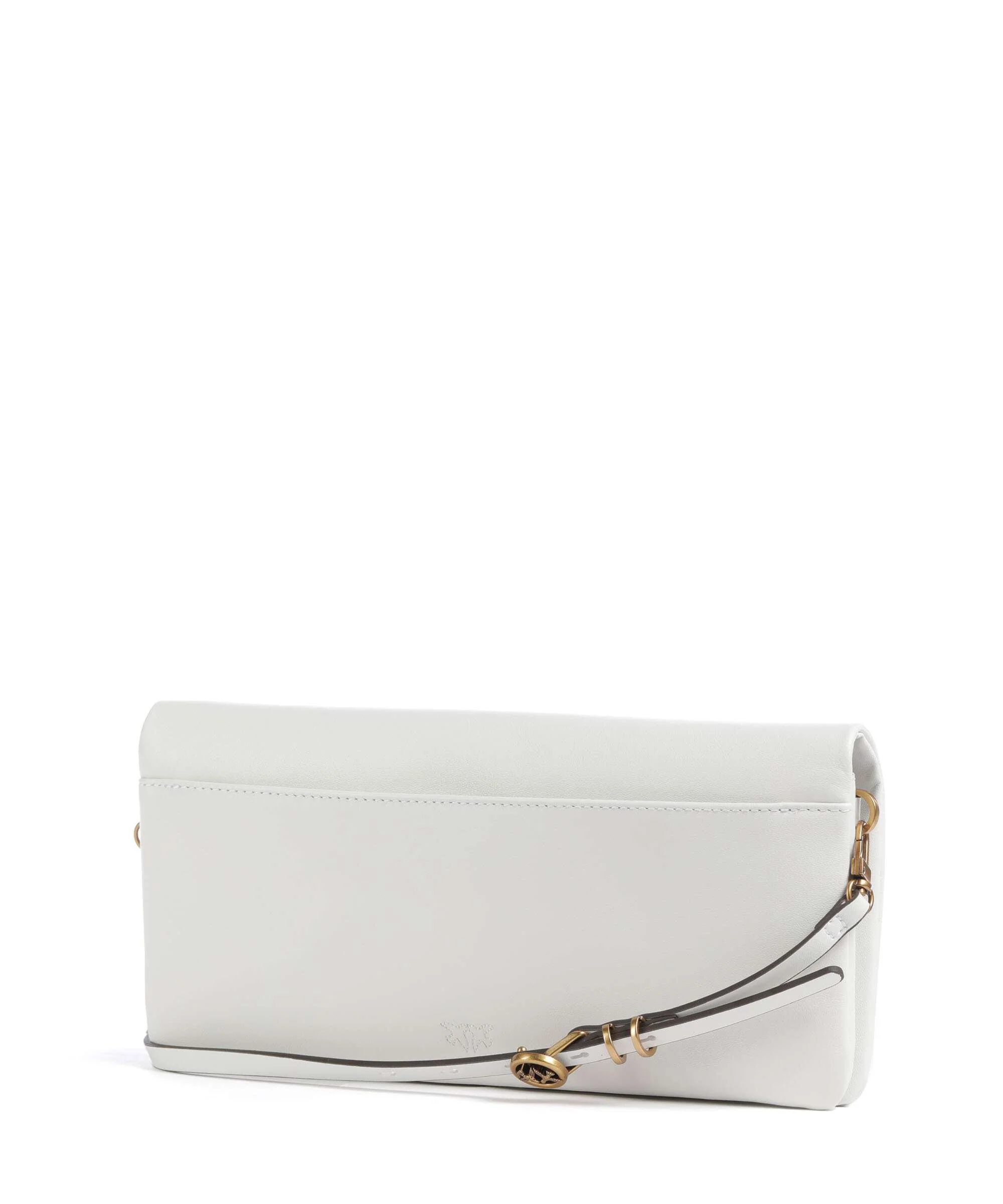 Pinko Click Soft Classic Torba przez ramię bianco nembo/antique gold - Image 2