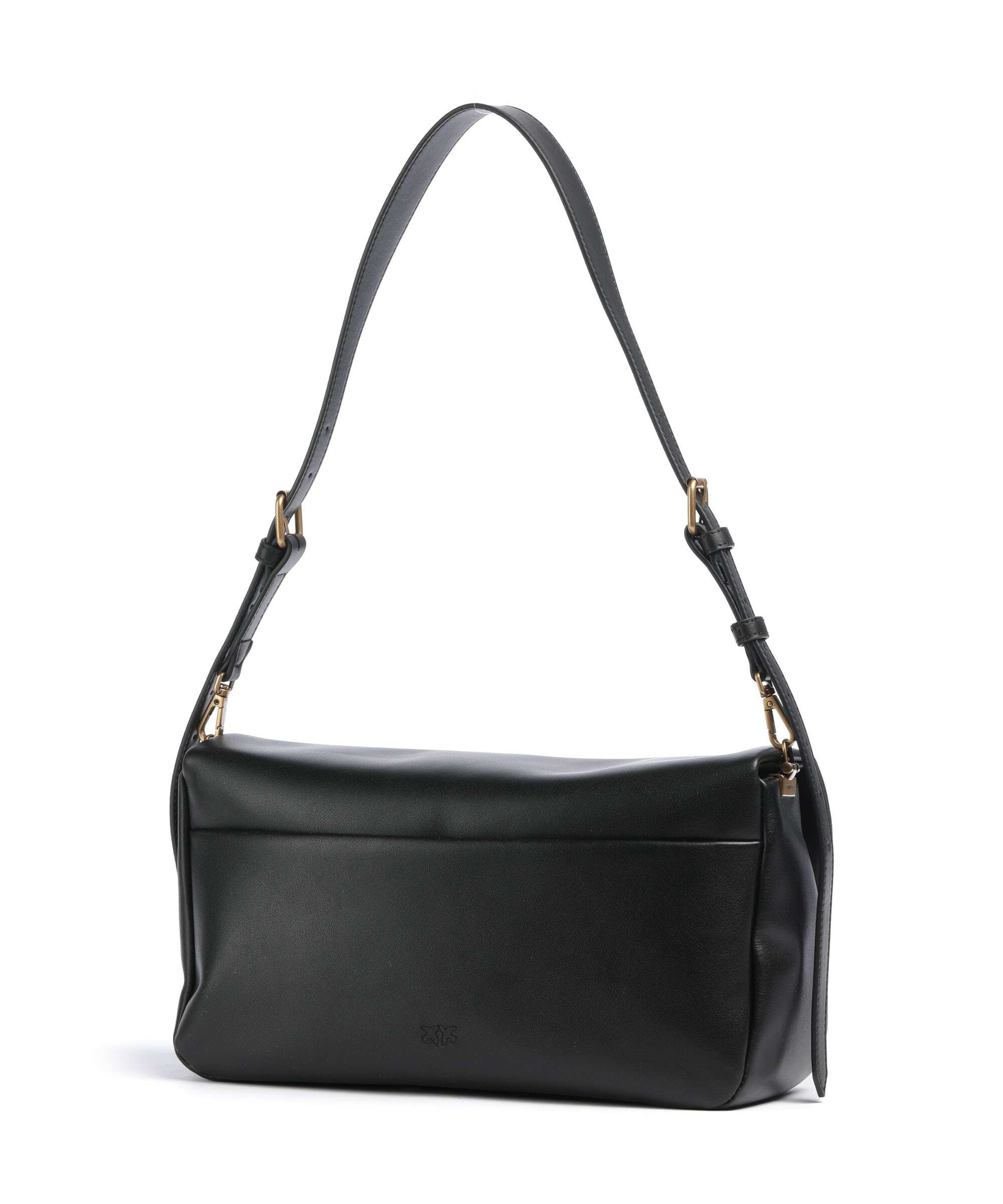 Pinko Click Soft Horizontal Torba na ramię nero/antique gold - Image 2