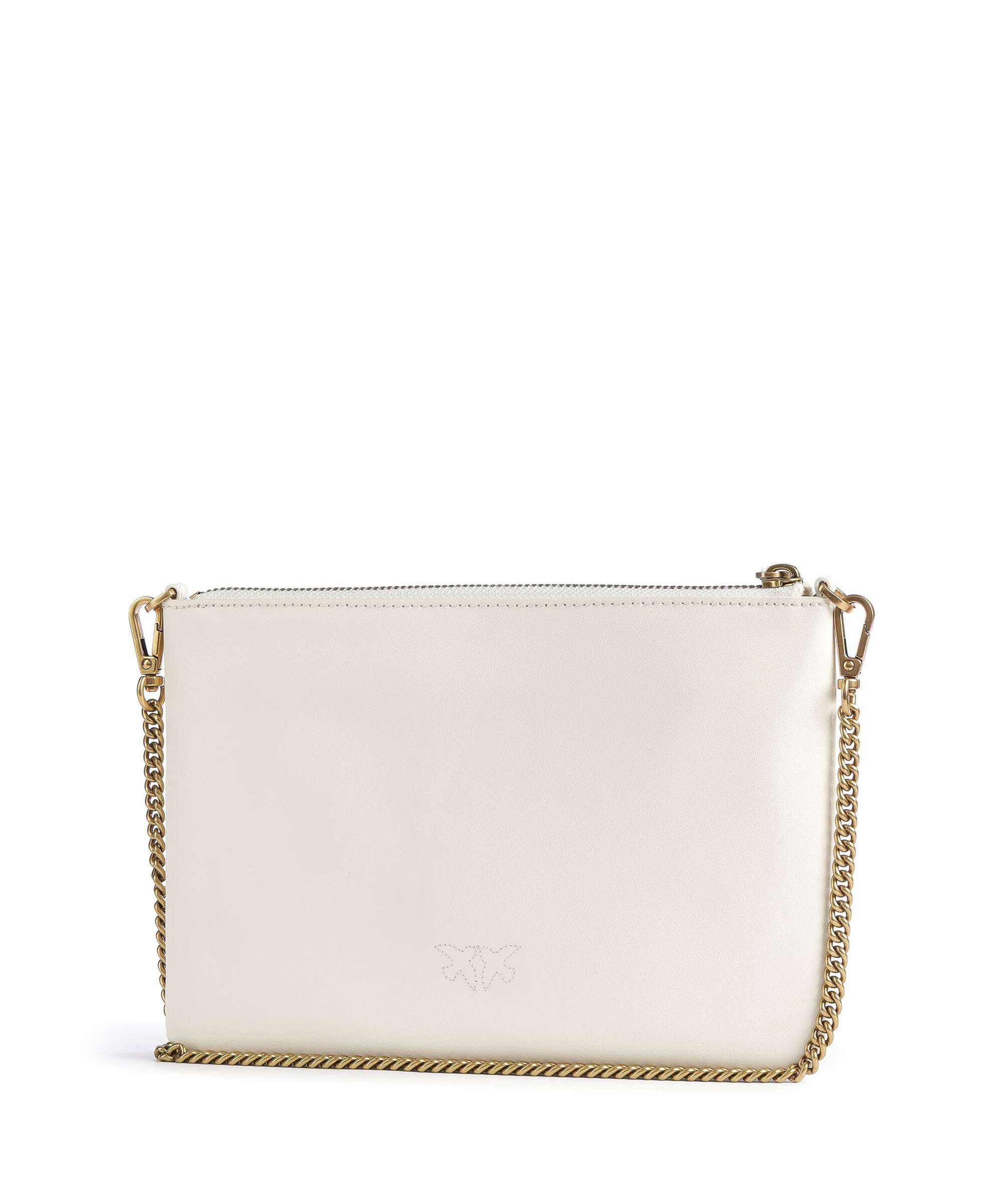Pinko Flat Classic Torba przez ramię bianco seta/antique gold - Image 2