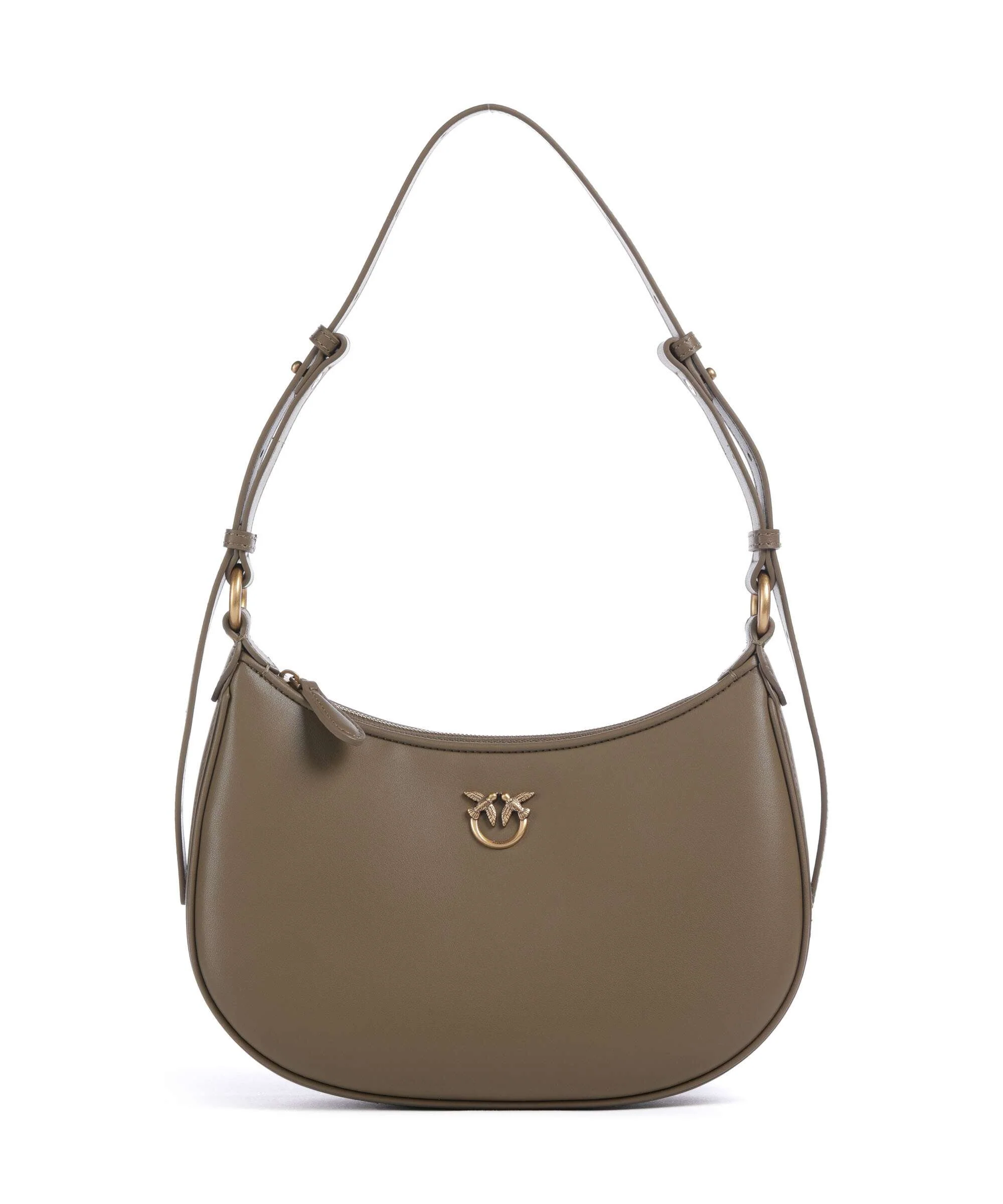 Pinko Half Moon Mini Torba na ramię scricciolo/antique gold