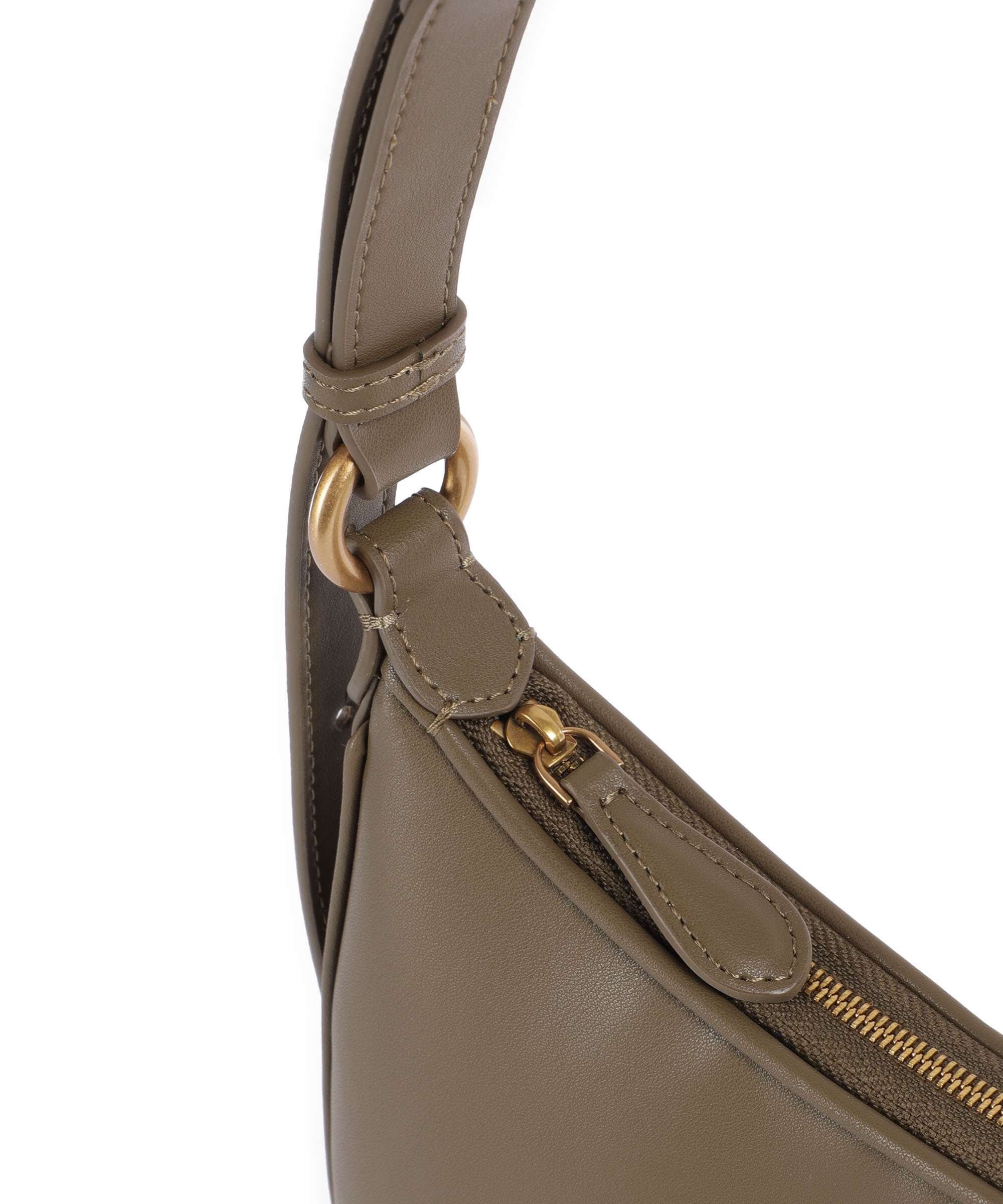 Pinko Half Moon Mini Torba na ramię scricciolo/antique gold - Image 4