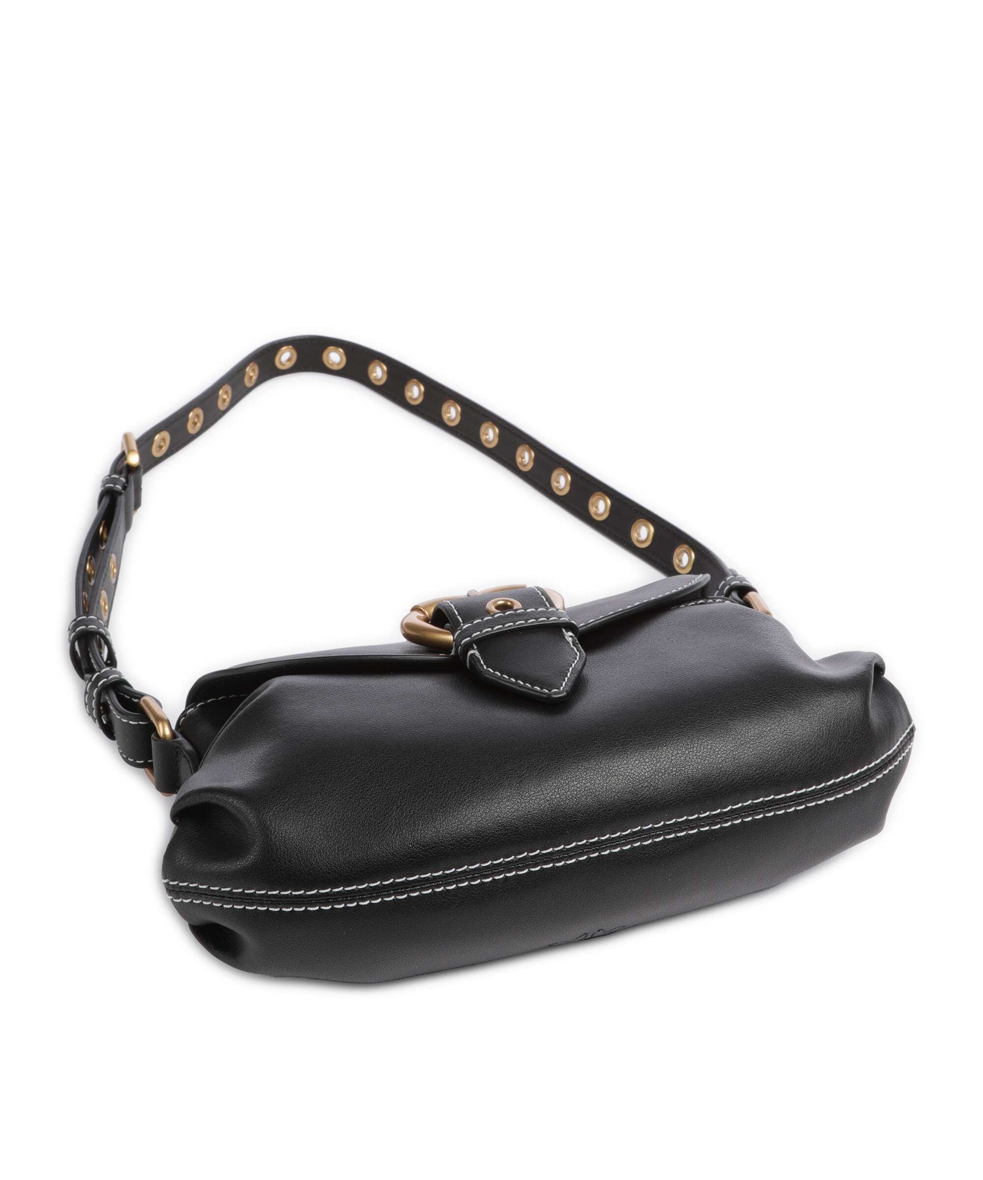 Pinko Jolene Mini Torba na ramię nero/antique gold - Image 5
