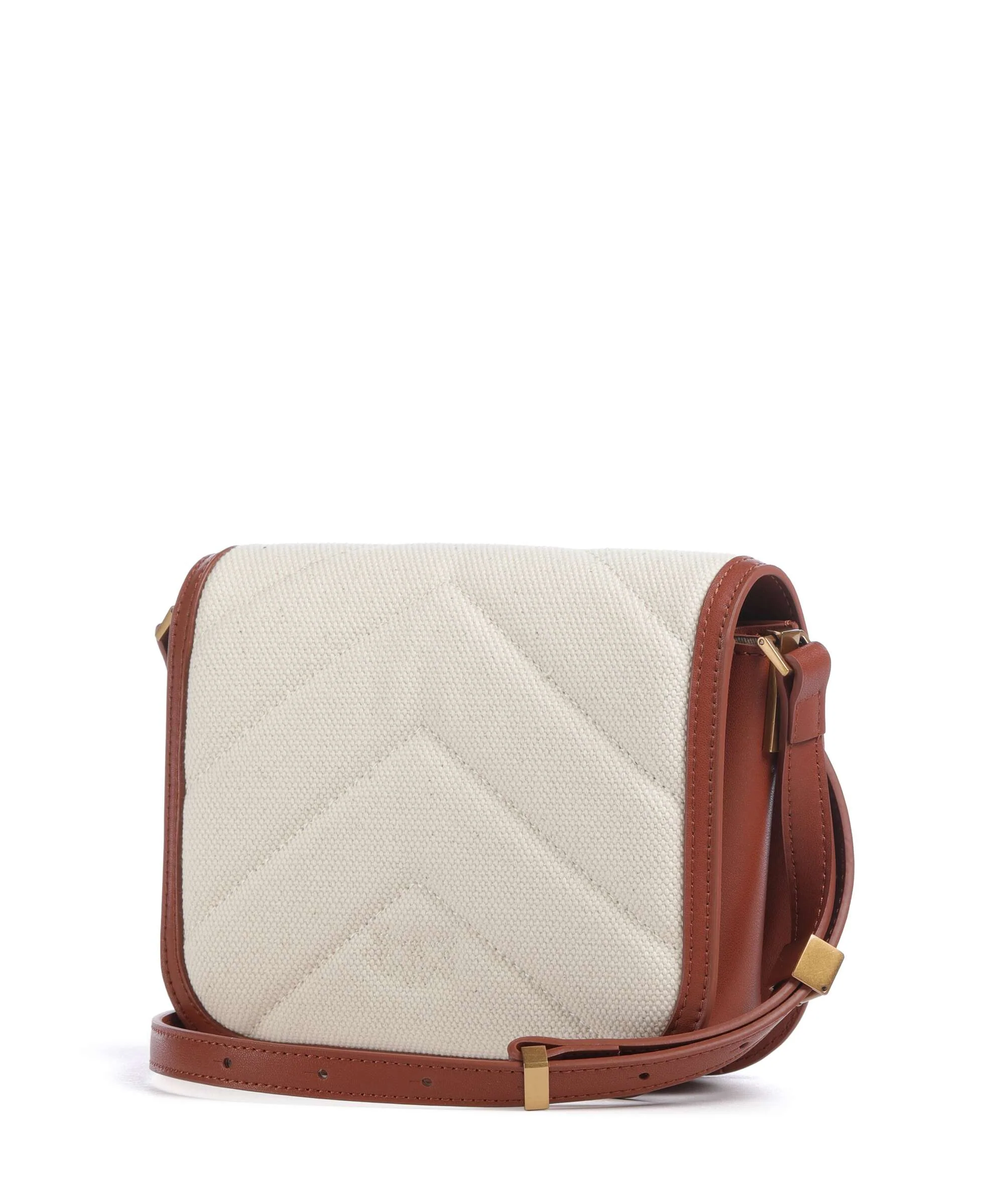 Pinko Love Box Mini Torba przez ramię beige/marrone/antique gold - Image 2