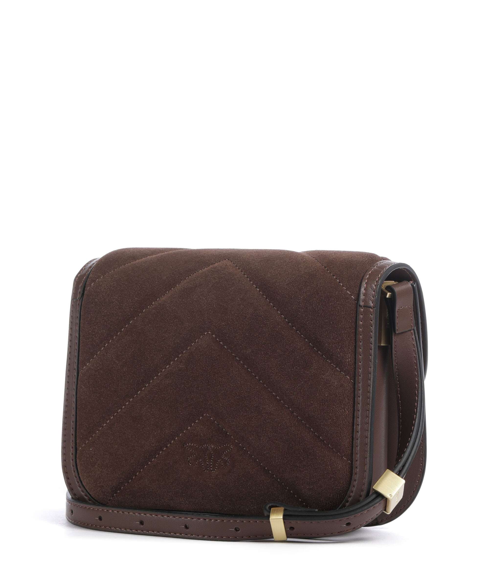 Pinko Love Box Torba przez ramię marrone castano/matt gold - Image 2