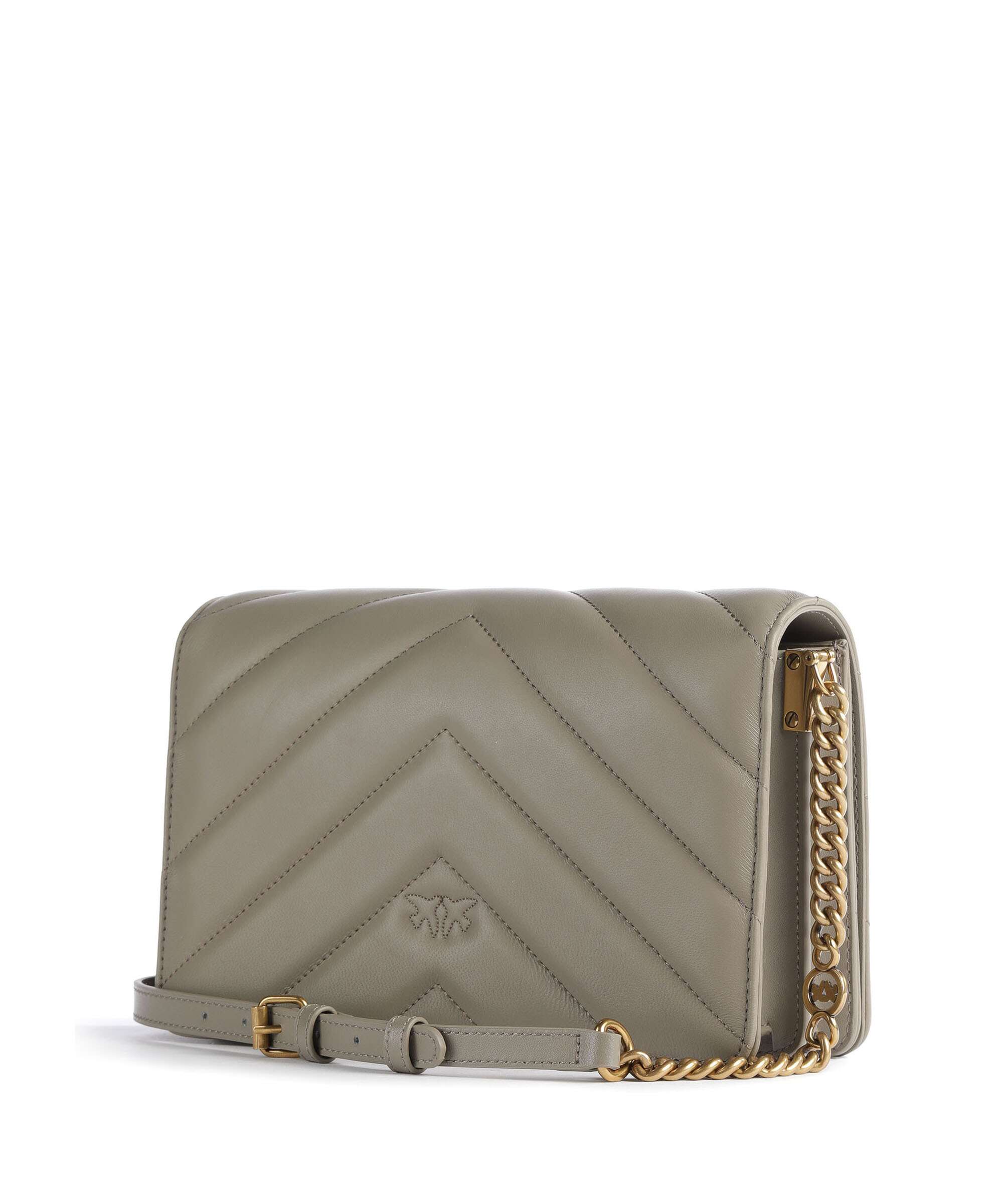 Pinko Love Click Classic Torba przez ramię noce/antique gold - Image 2