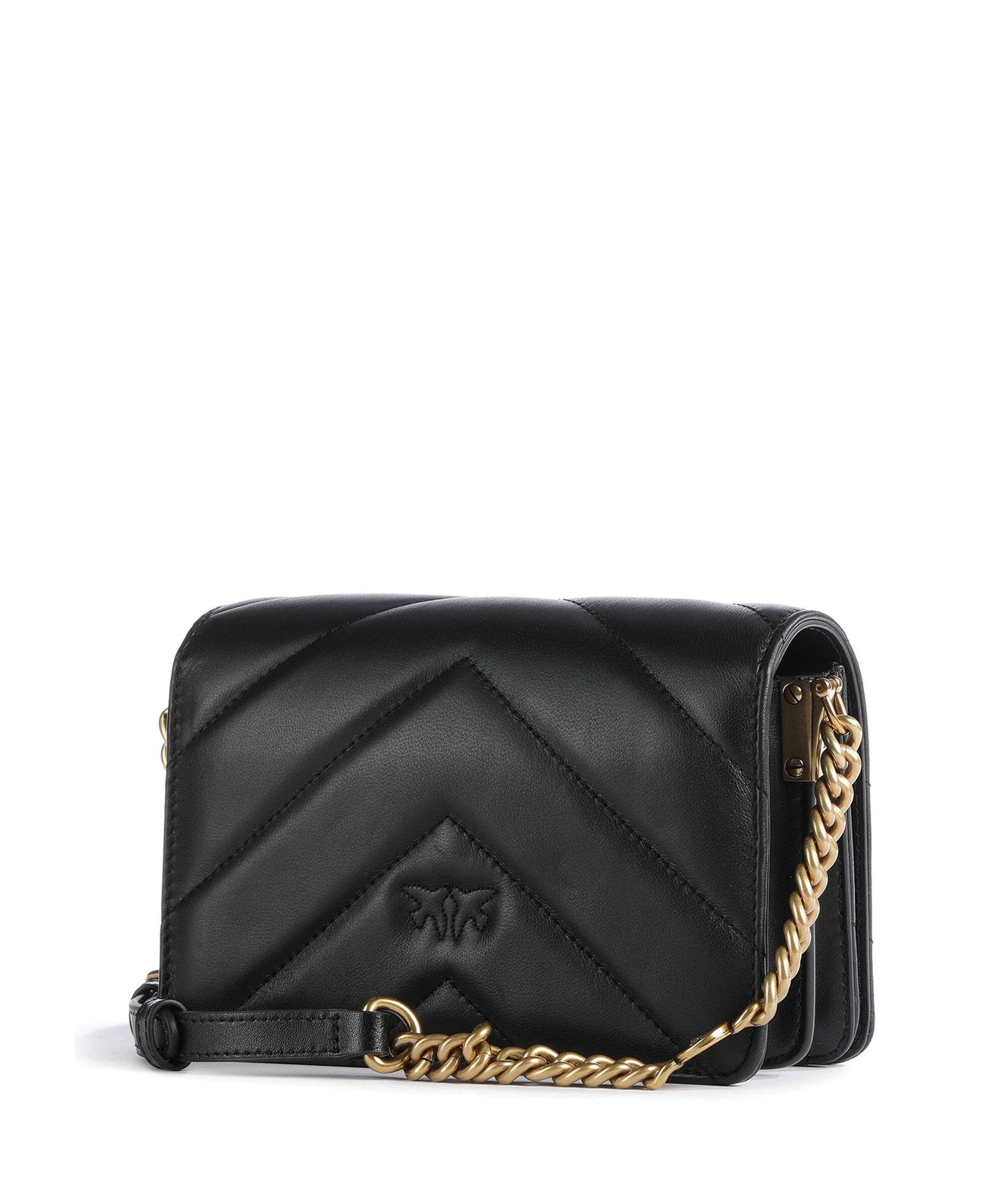 Pinko Love Click Mini Torba przez ramię nero/antique gold - Image 2