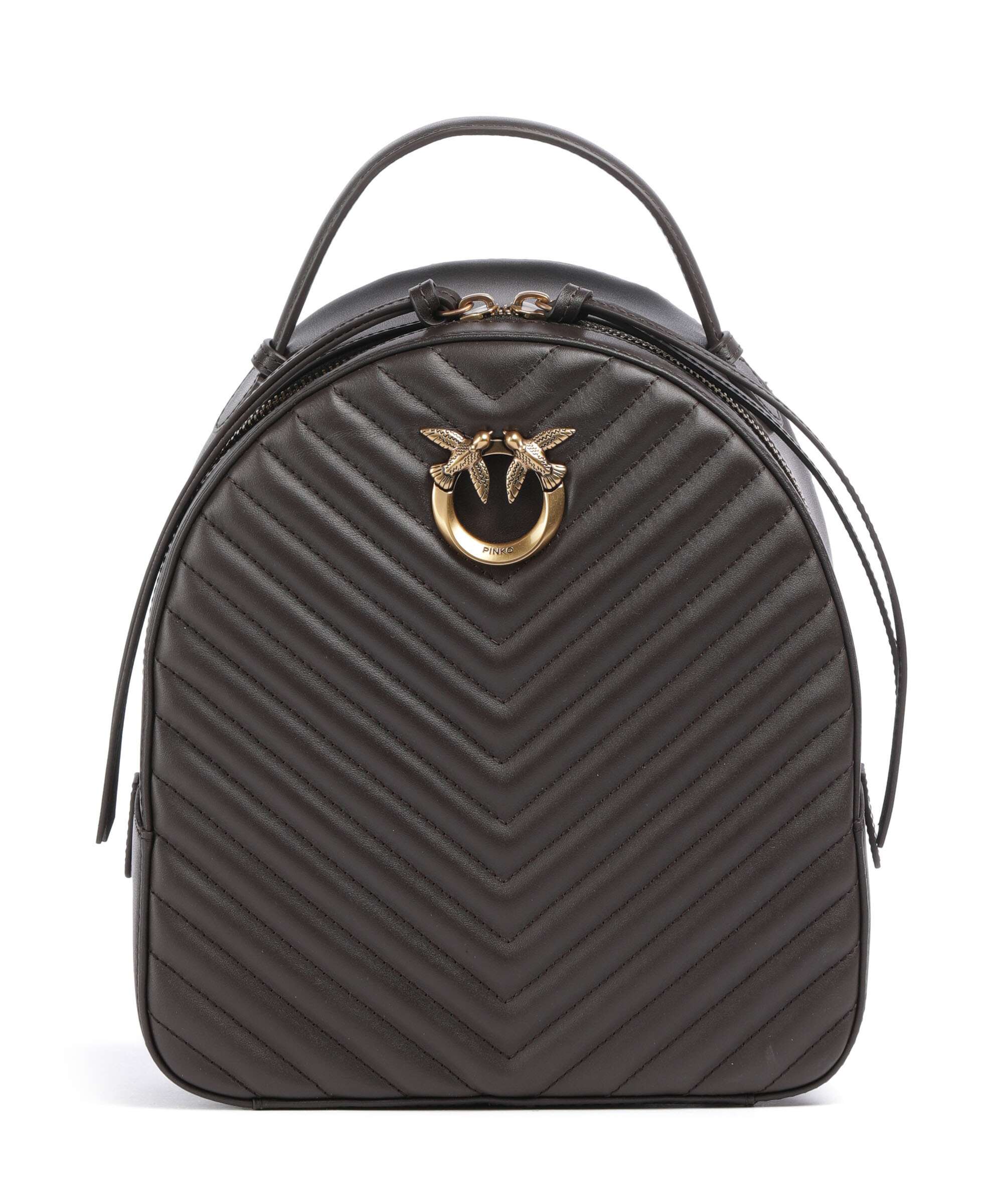 Pinko Love Click Plecak moro/antique gold