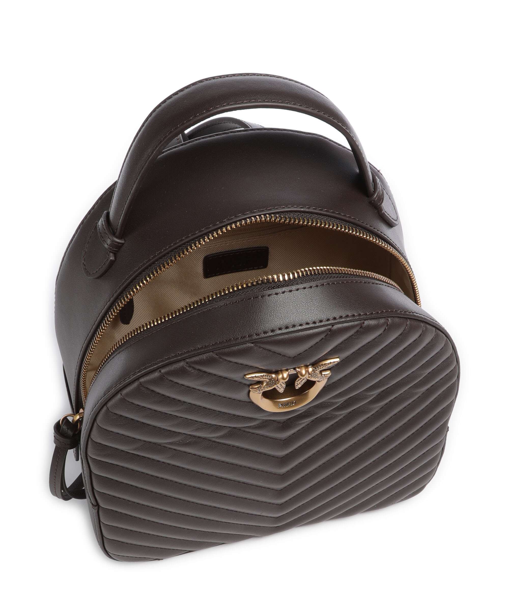 Pinko Love Click Plecak moro/antique gold - Image 6
