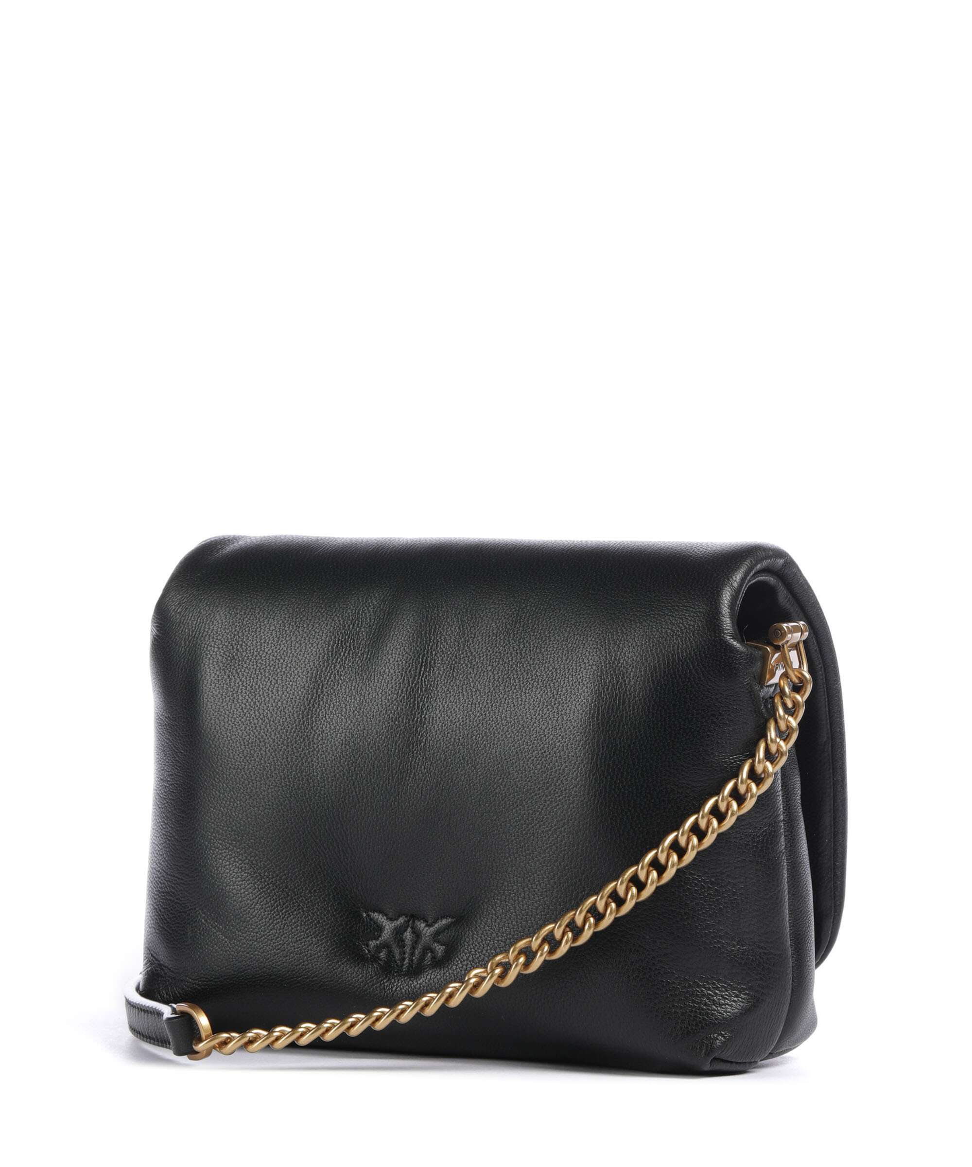 Pinko Love Click Puff Baby Torba przez ramię nero/antique gold - Image 2
